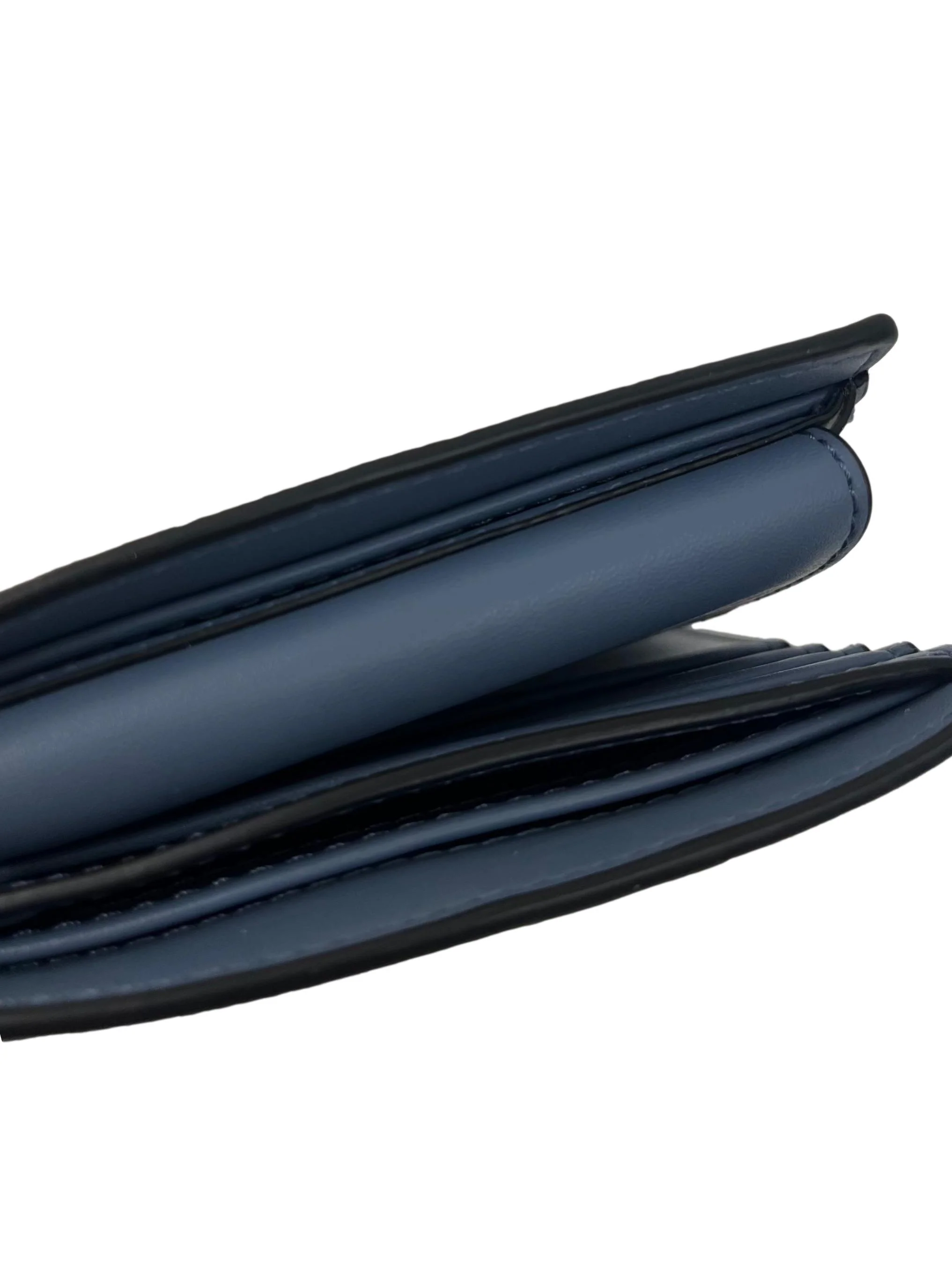 Blue Monogram Folding Wallet - Image 6