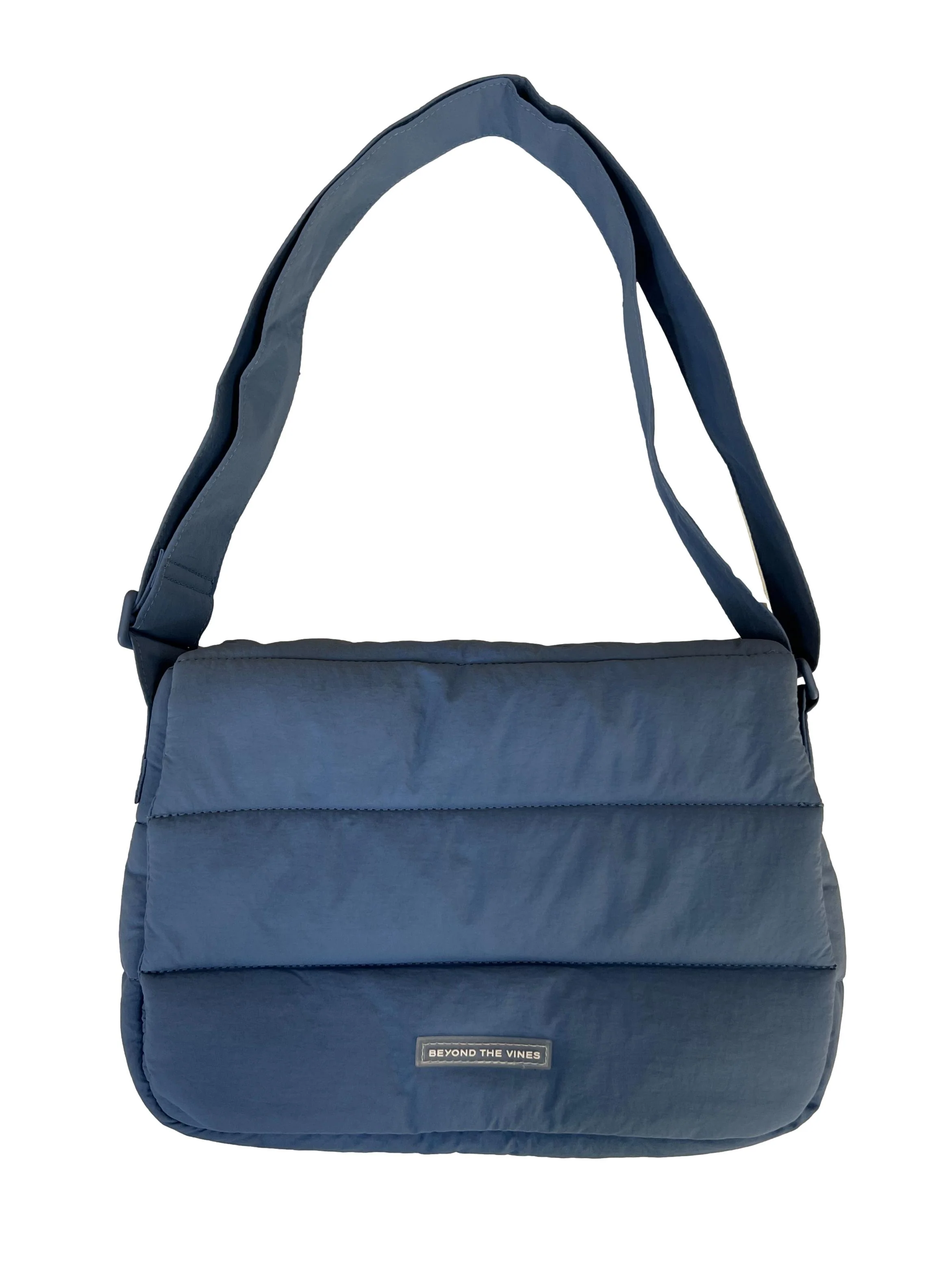 Blue Poofy Bag BTV