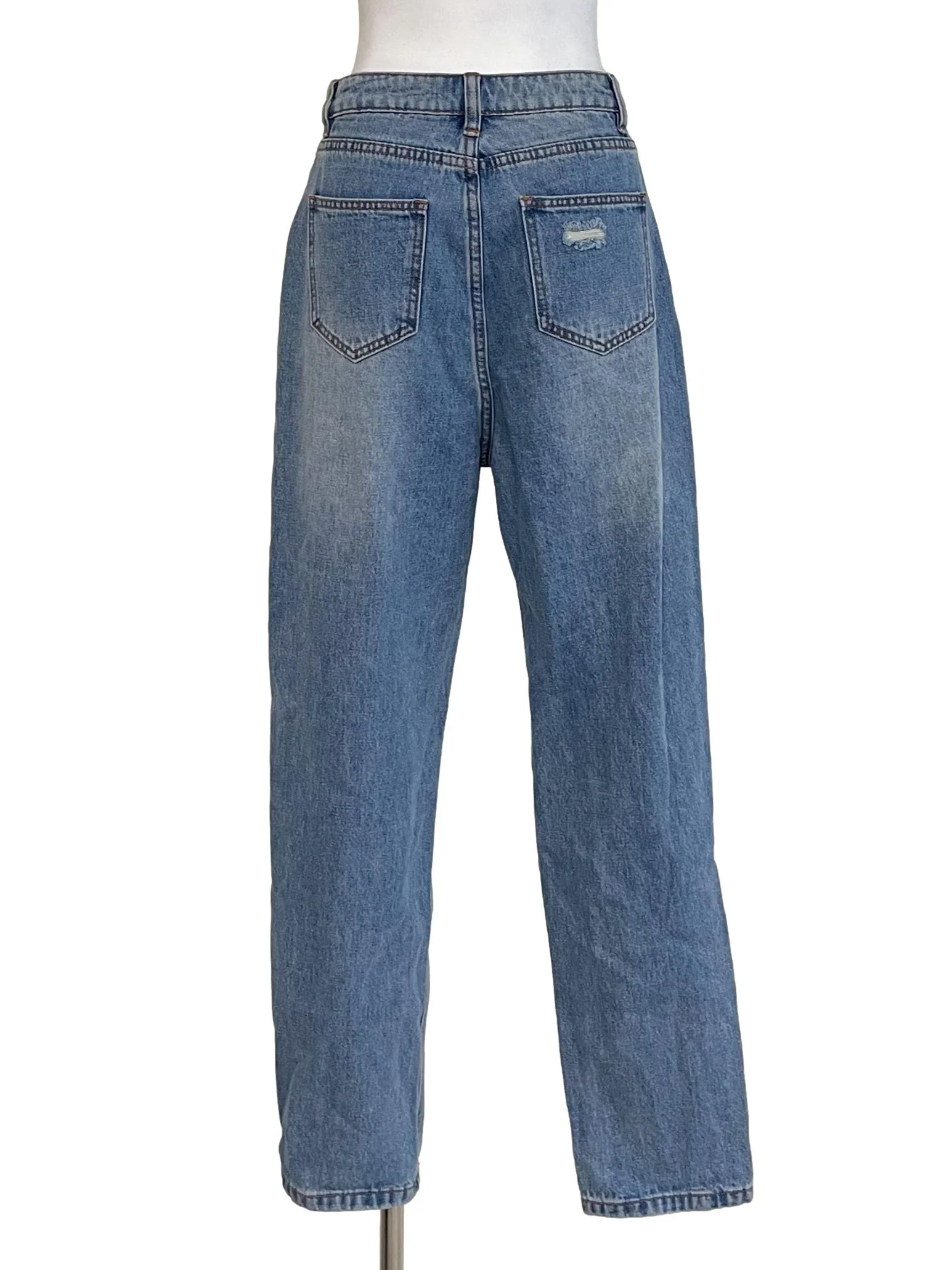 Blue Ripped Jeans - Image 2