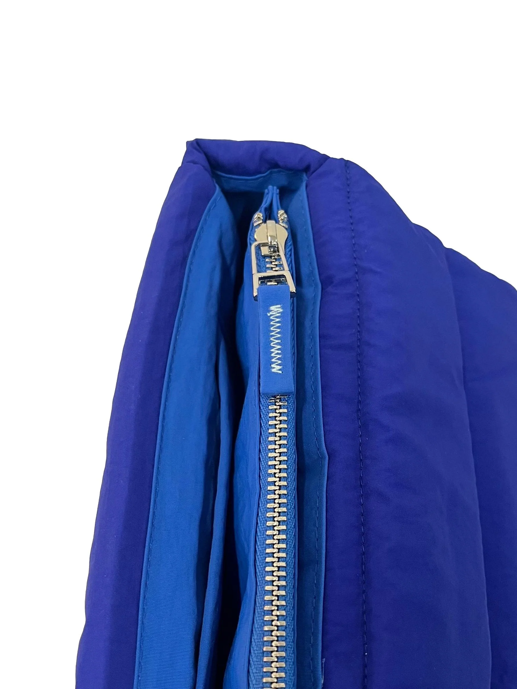 Blue Small Puffer Shoulder Bag - Image 11
