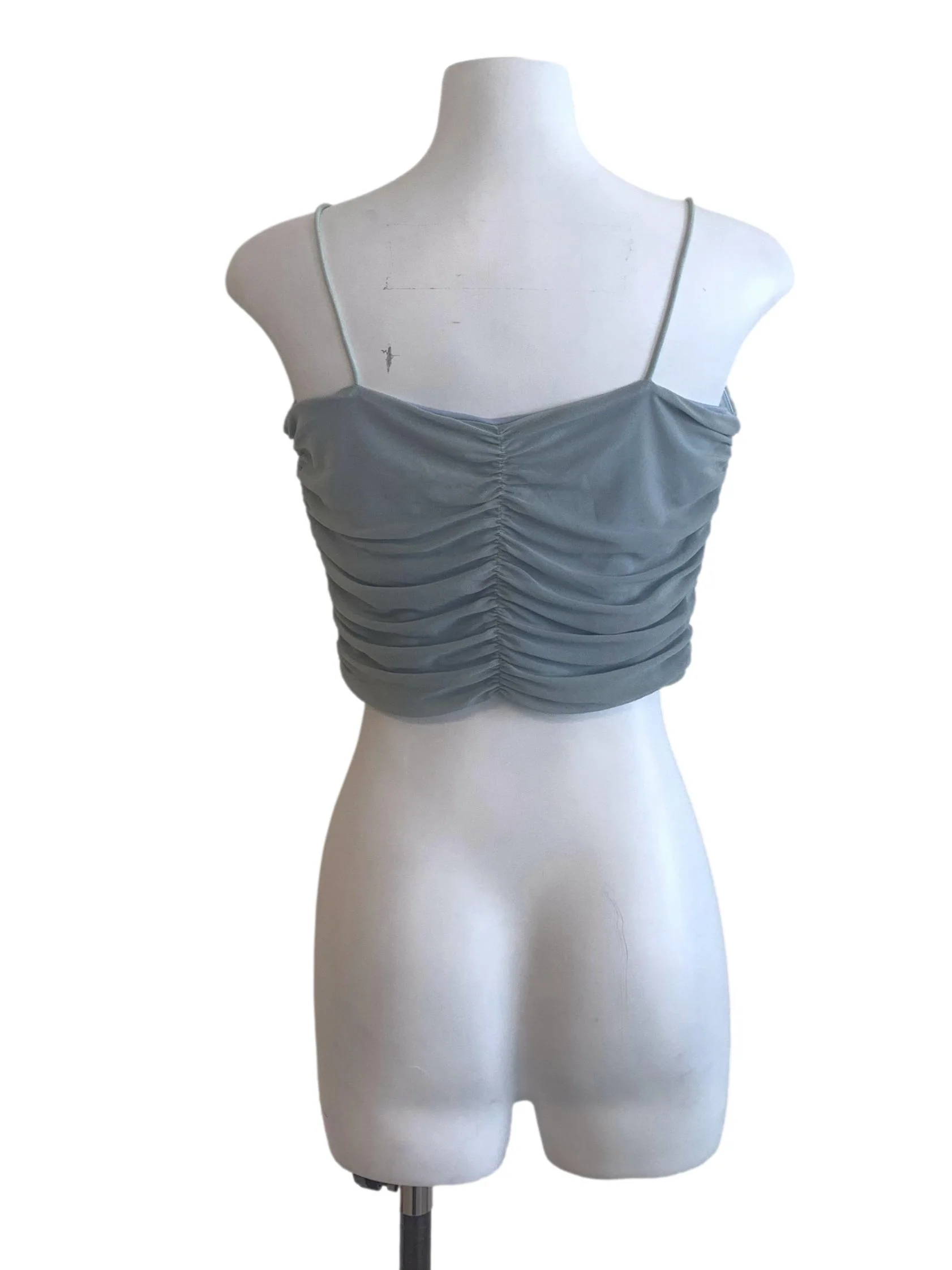 Blue Spaghetti Strap Top - Image 2