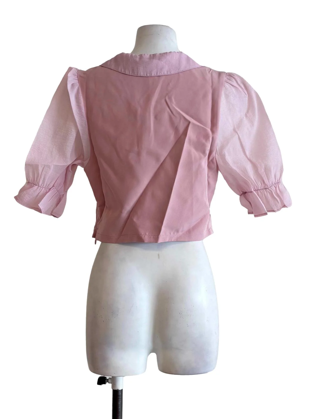 Blush Pink Baby Doll Top - Image 2