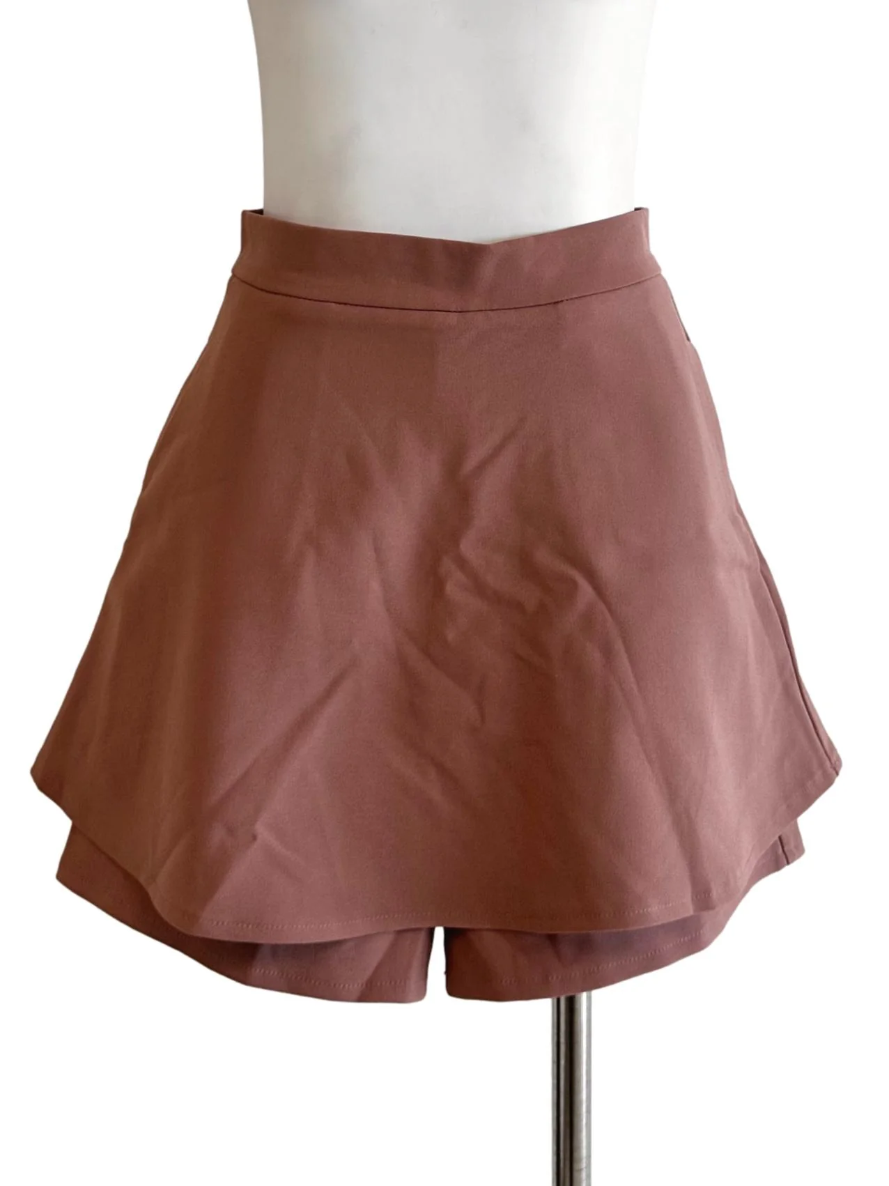 Blush Pink Mini Skort