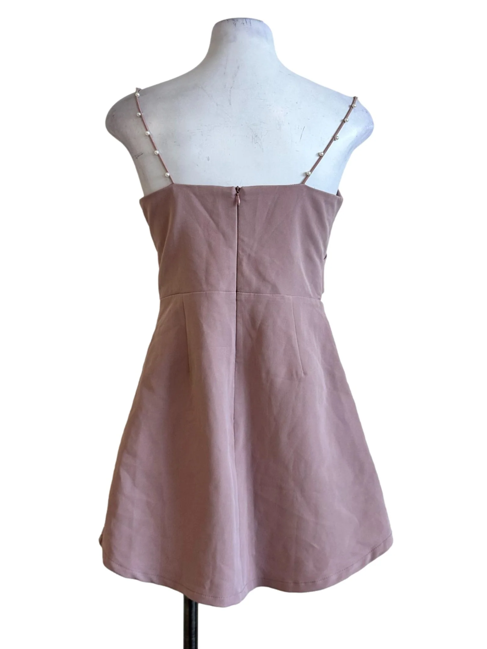Blush Pink Padded Romper - Image 2