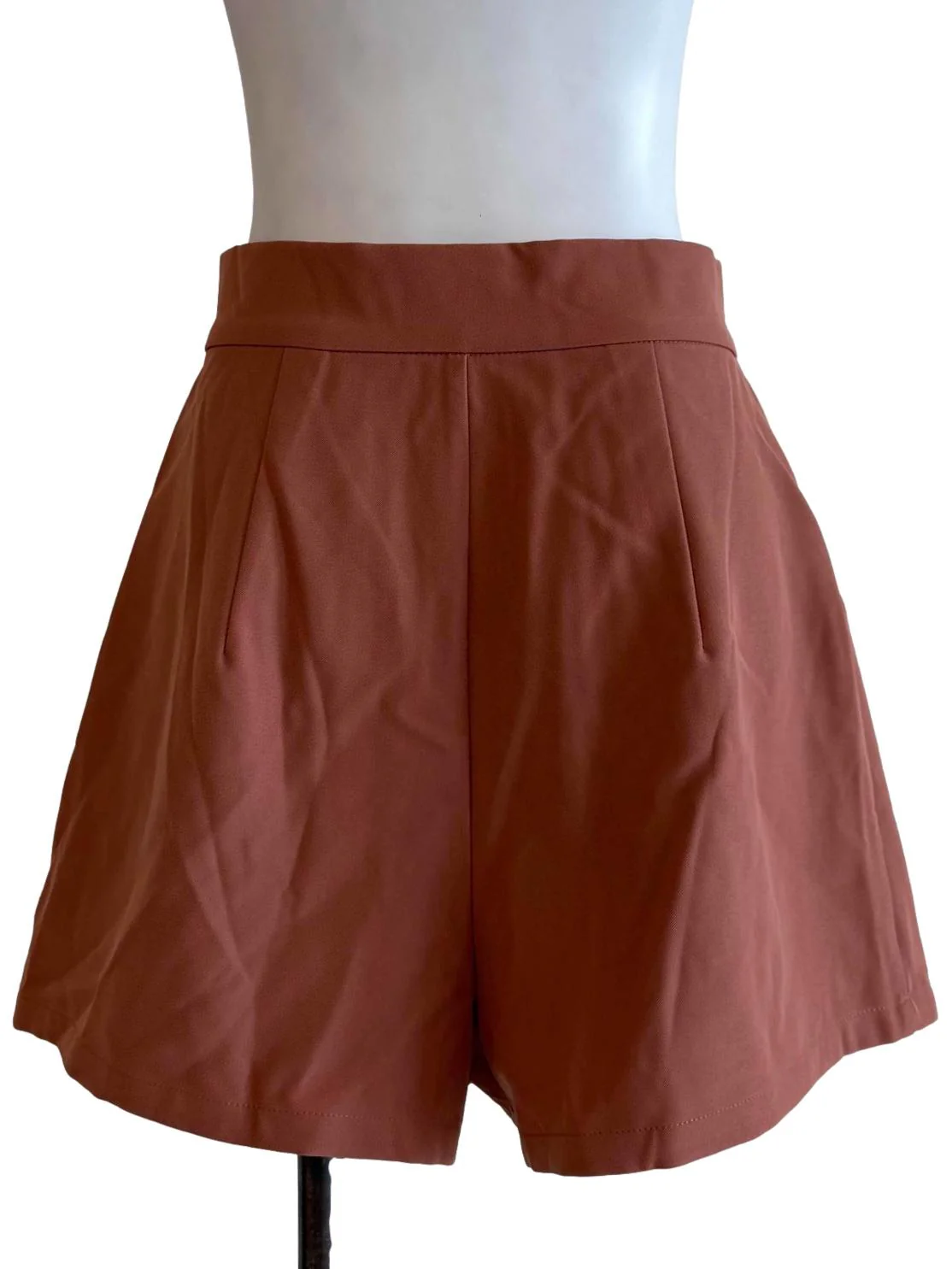 Brick Brown Short Pants - Image 2