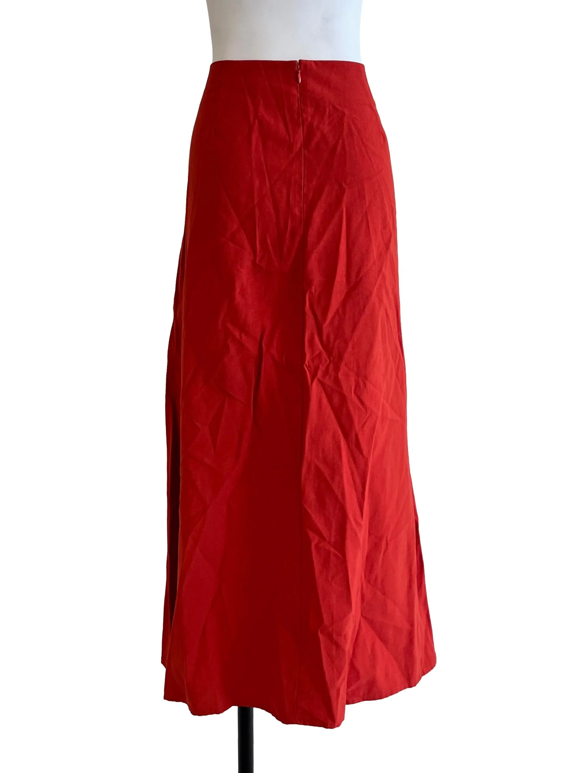 Brick Orange Sarong Skirt - Image 2