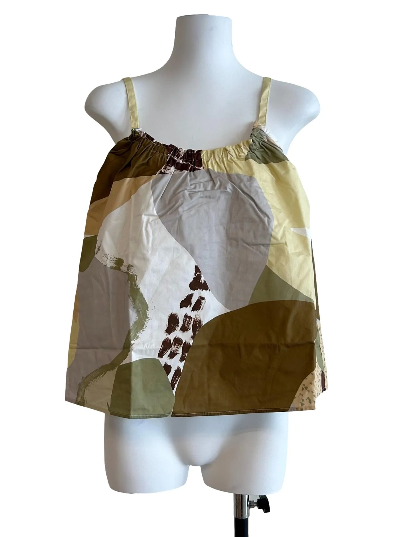 Brown Al Fresco Organic Cotton Tent Top OSN
