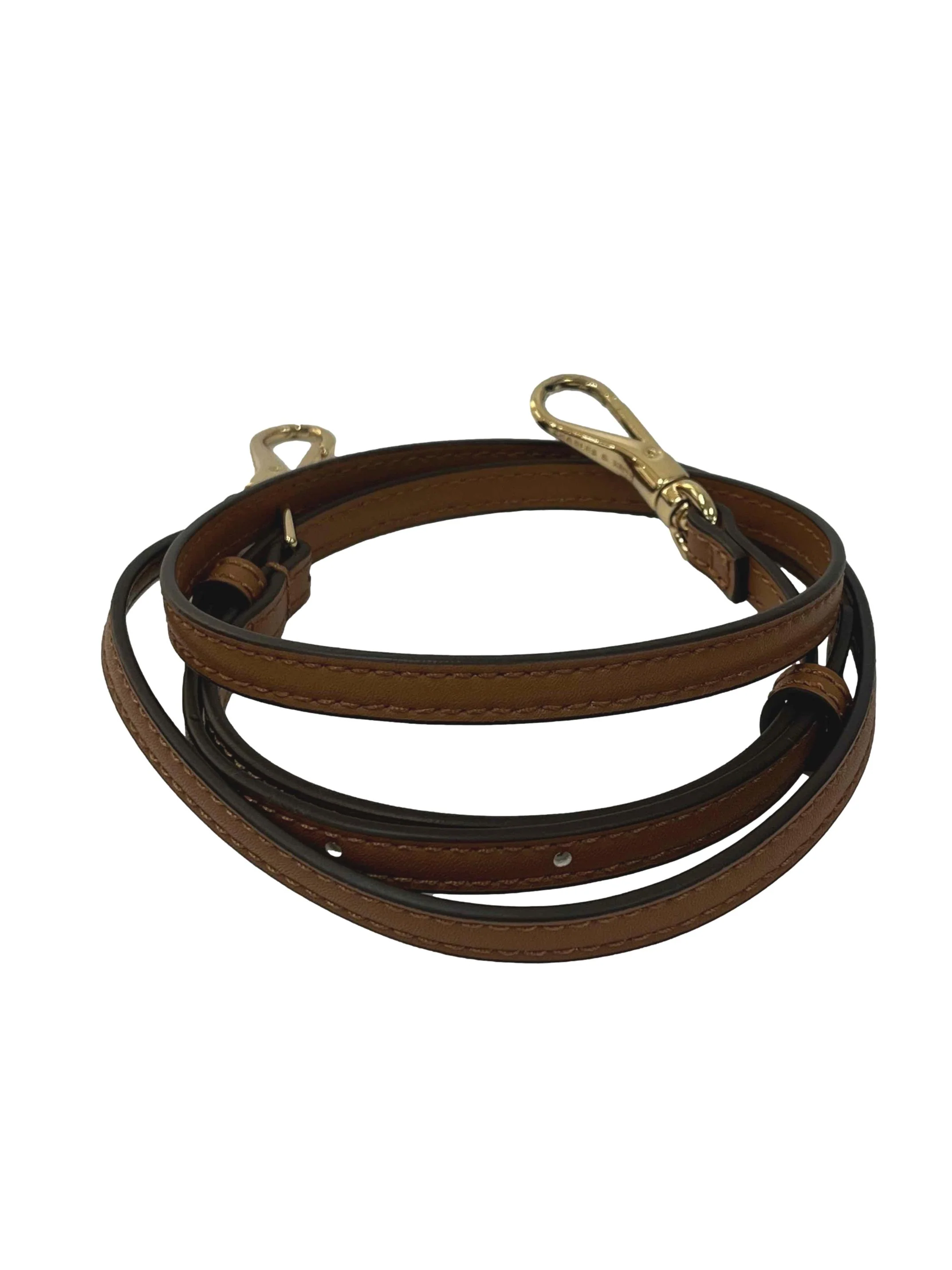 Brown Brigette Riched Chain-Handle Shoulder Bag - Image 4