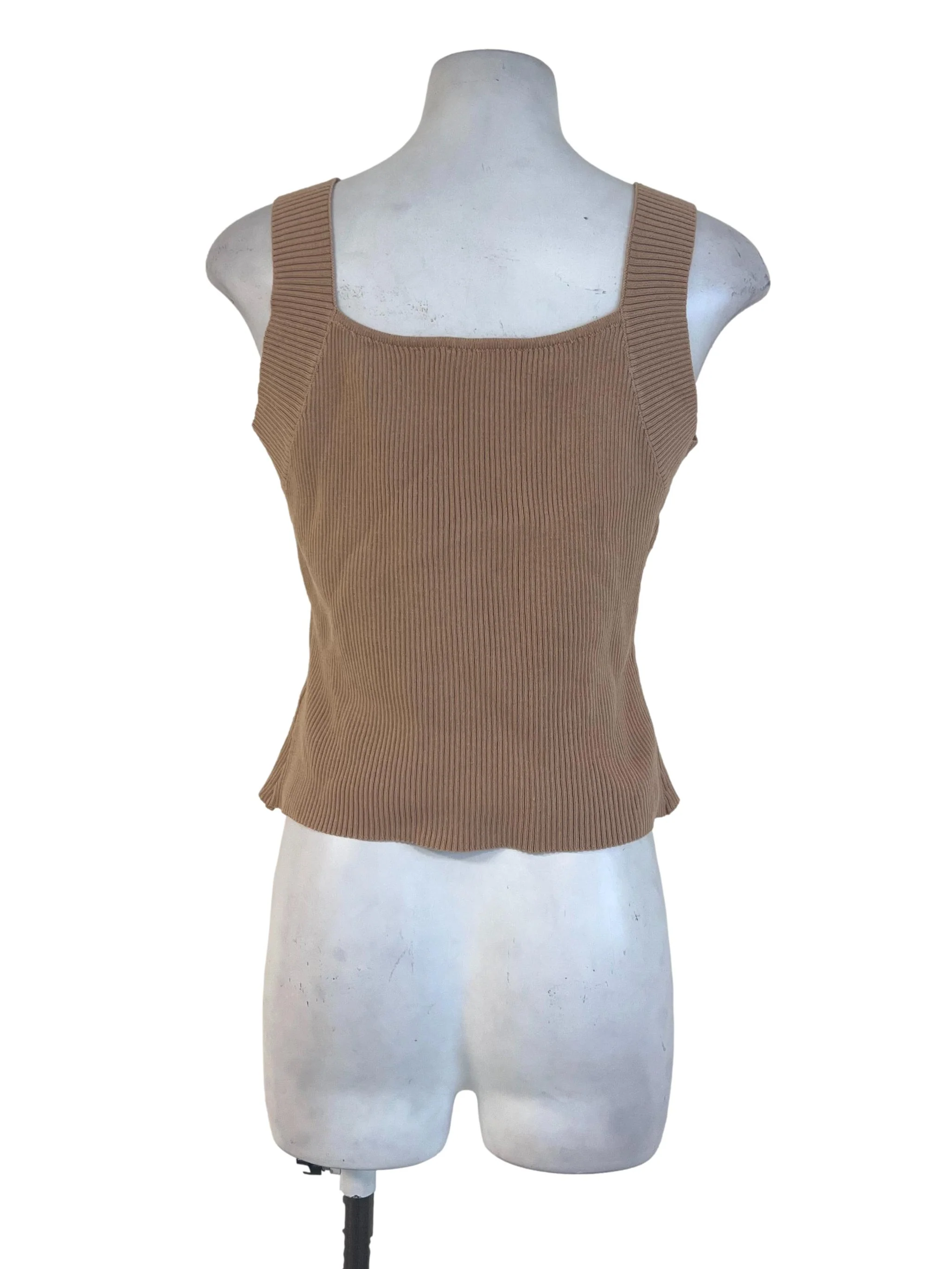 Brown Knitted Crop - Image 2