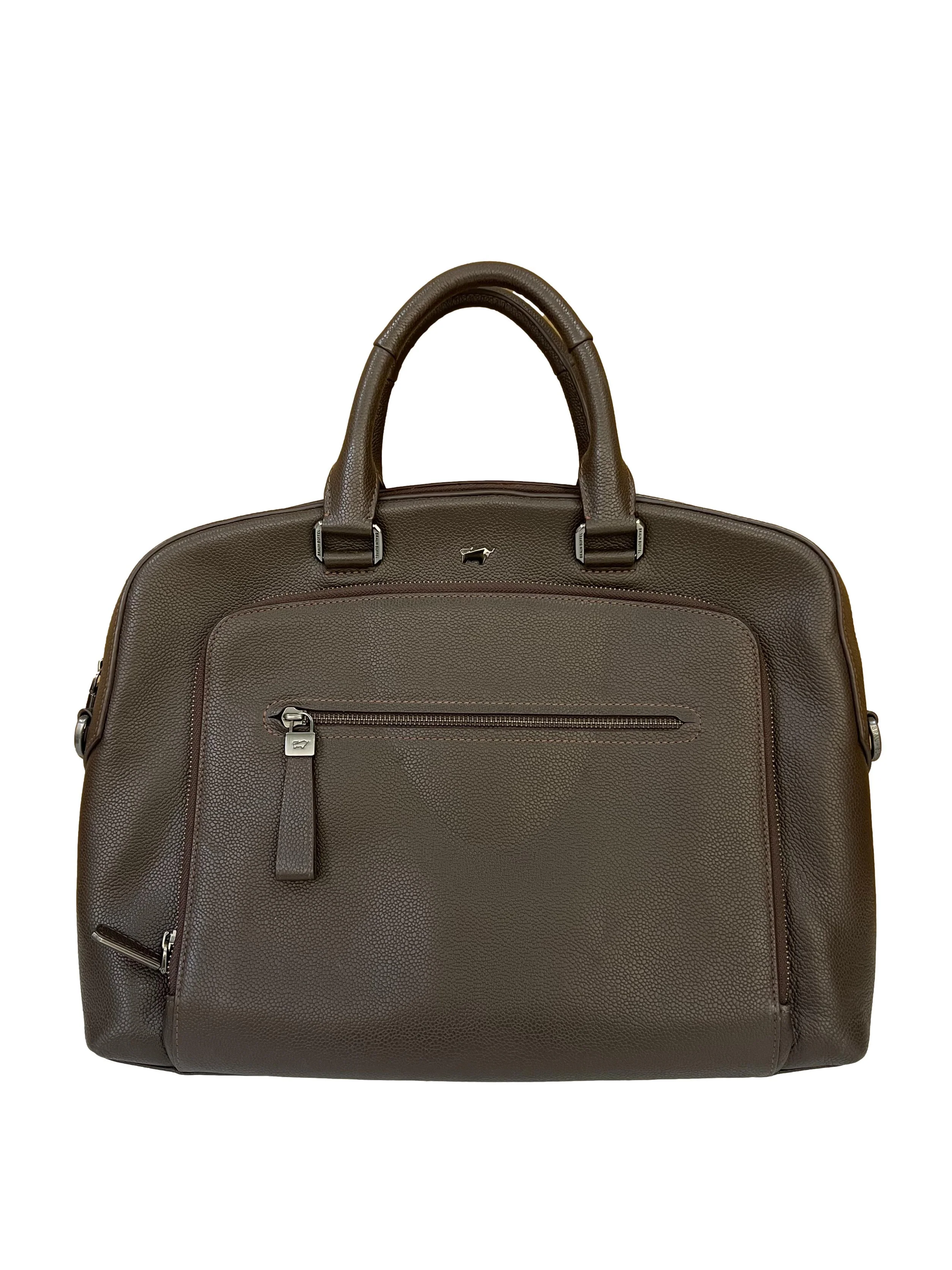 Brown Leather Braun Buffel Briefcase