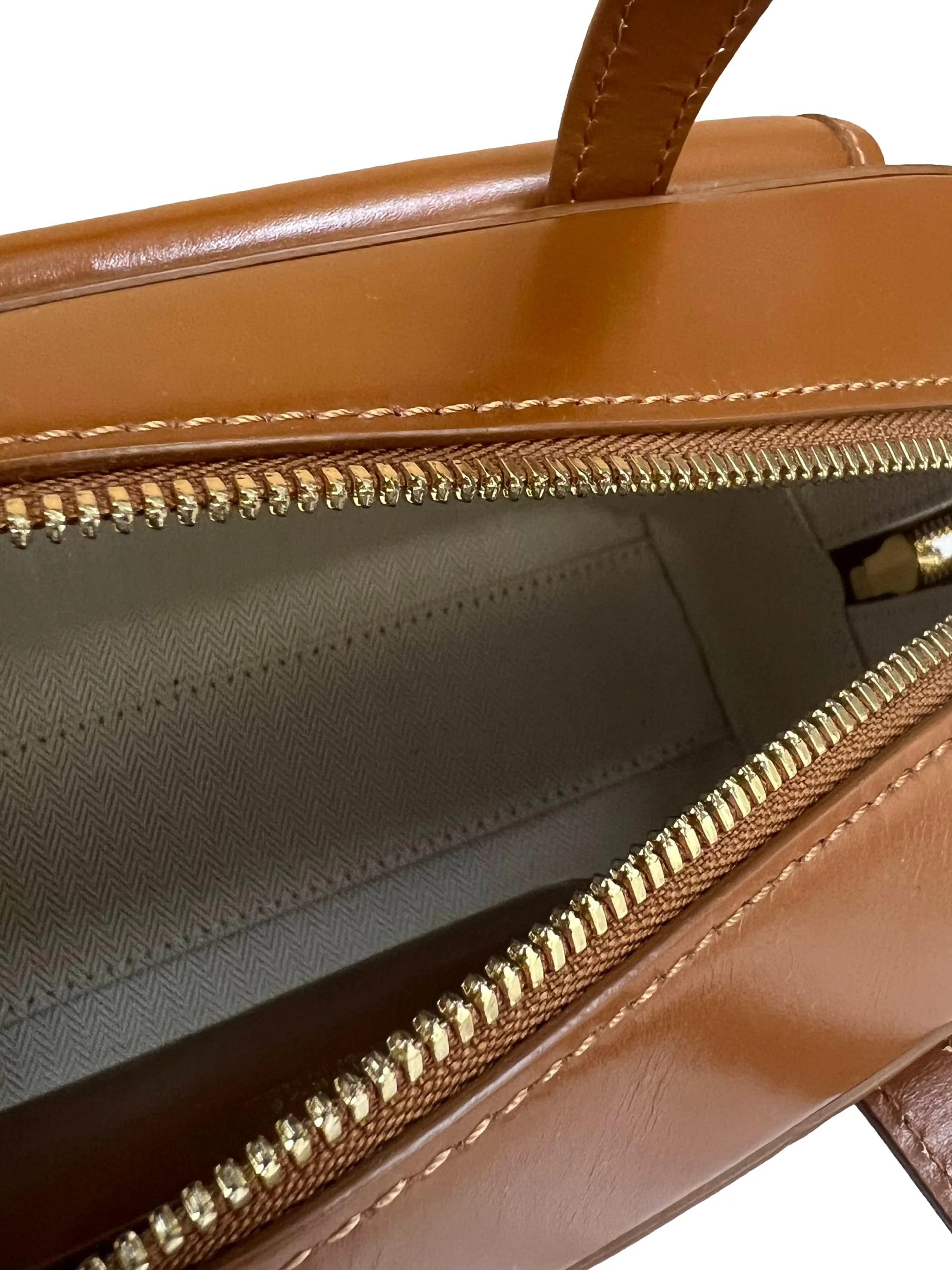 Brown Leather Monet Crossbody Bag CSN - Image 3