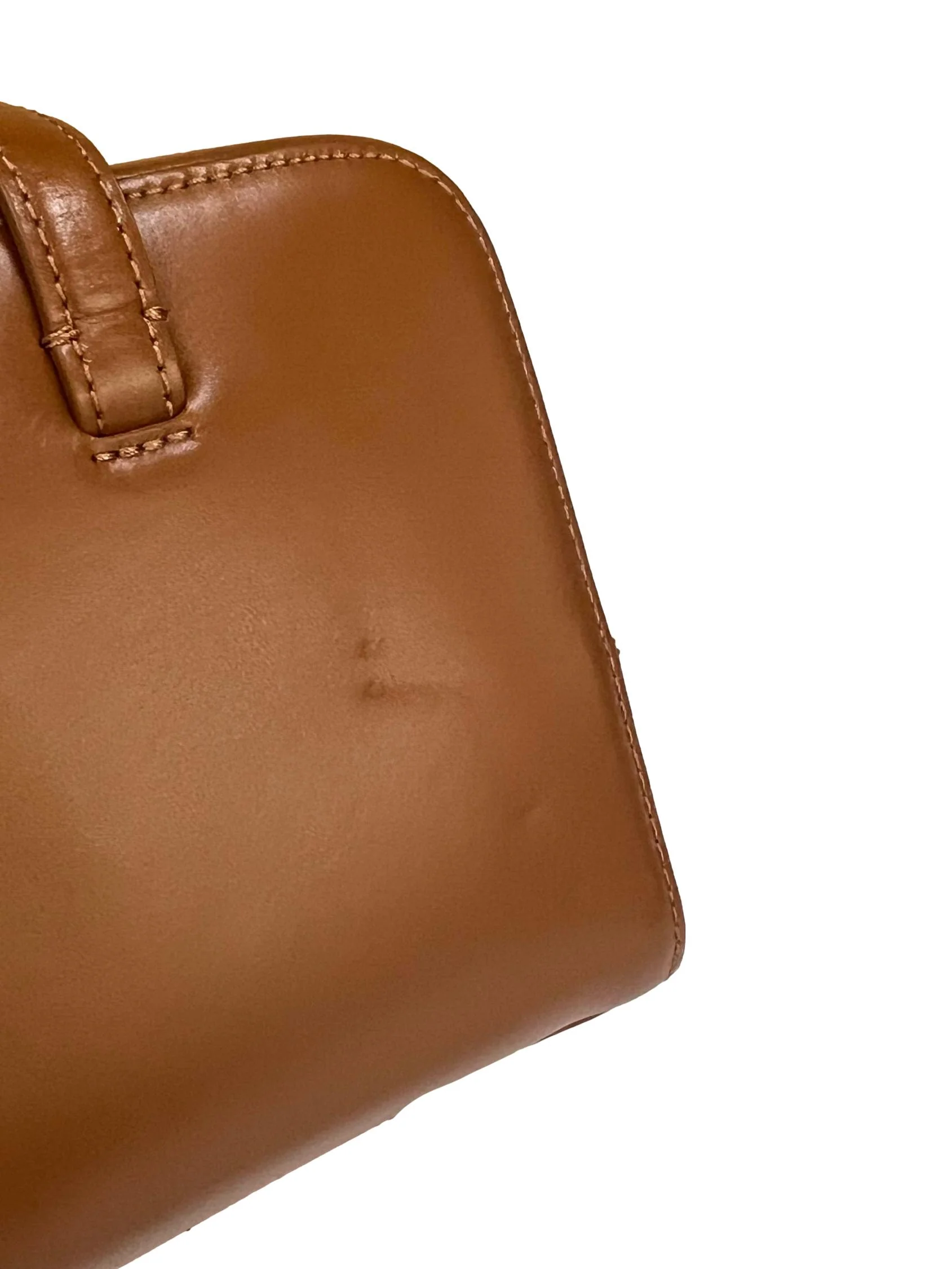 Brown Leather Monet Crossbody Bag CSN - Image 5