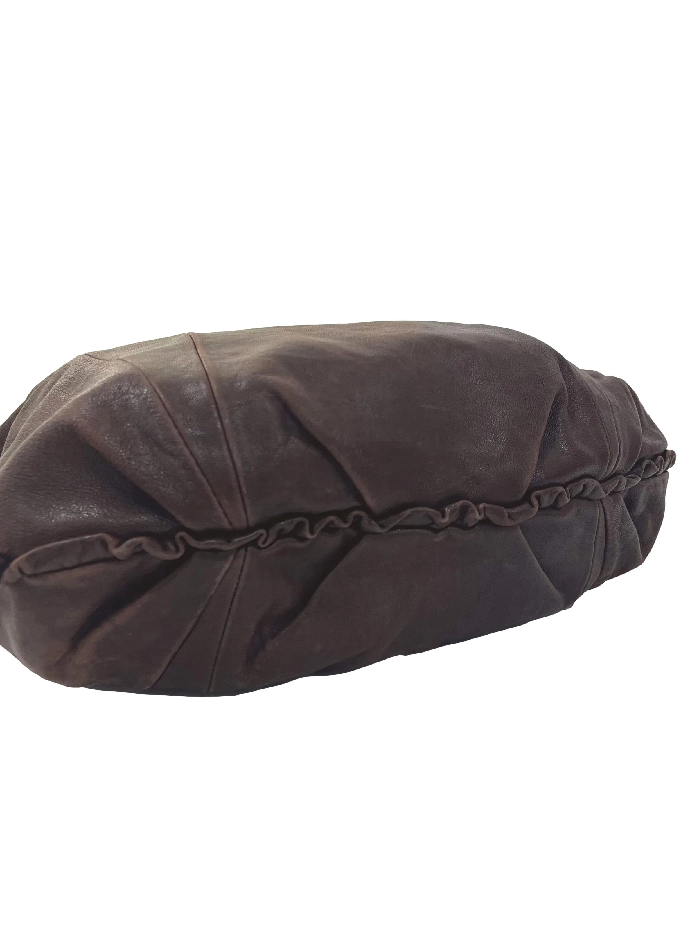 Brown Leather Shoulder Bag CSN - Image 3