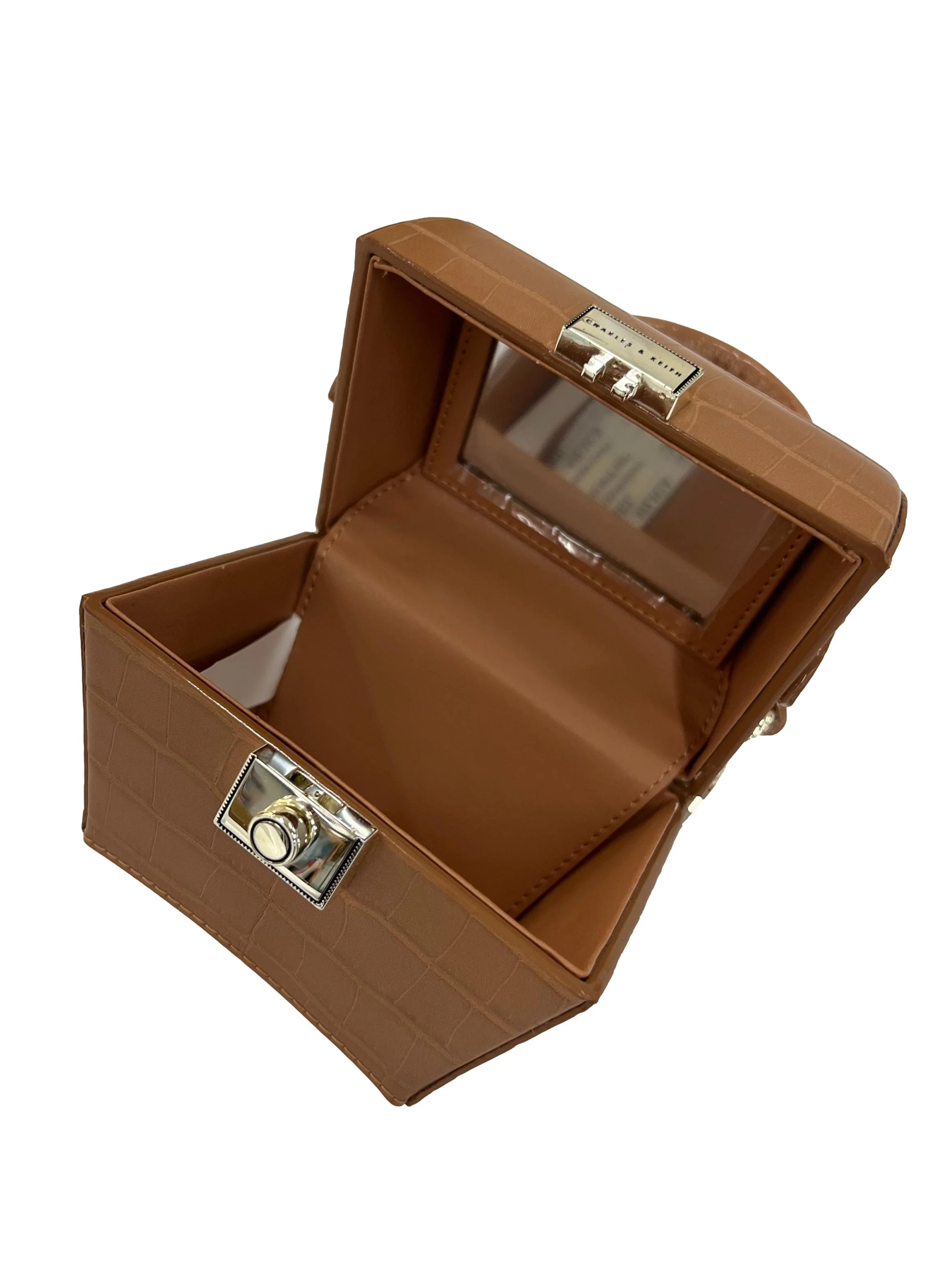 Brown Mini Sculptural Bag - Image 2