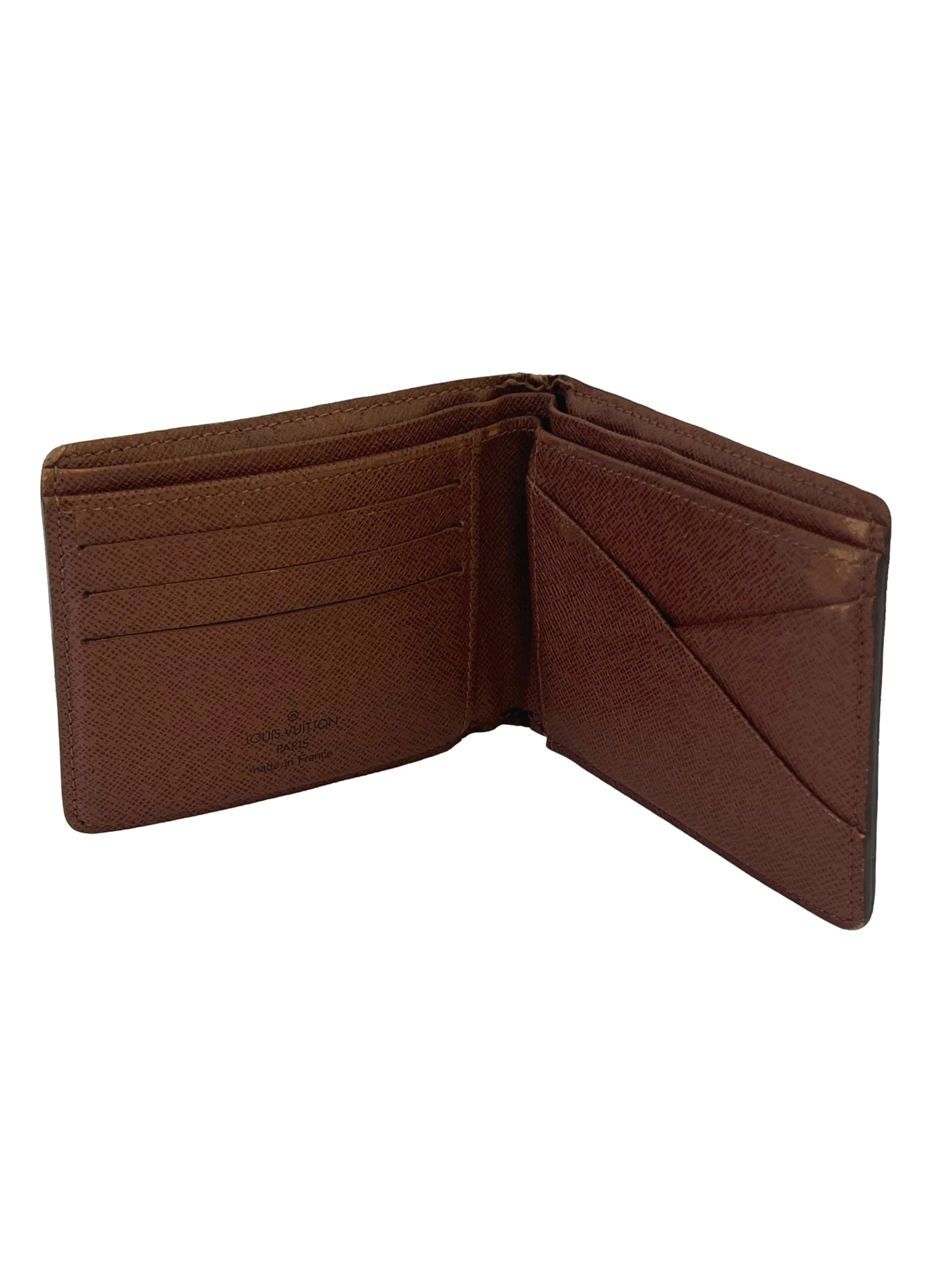 Brown Monogram Bi Fold Wallet LV - Image 3