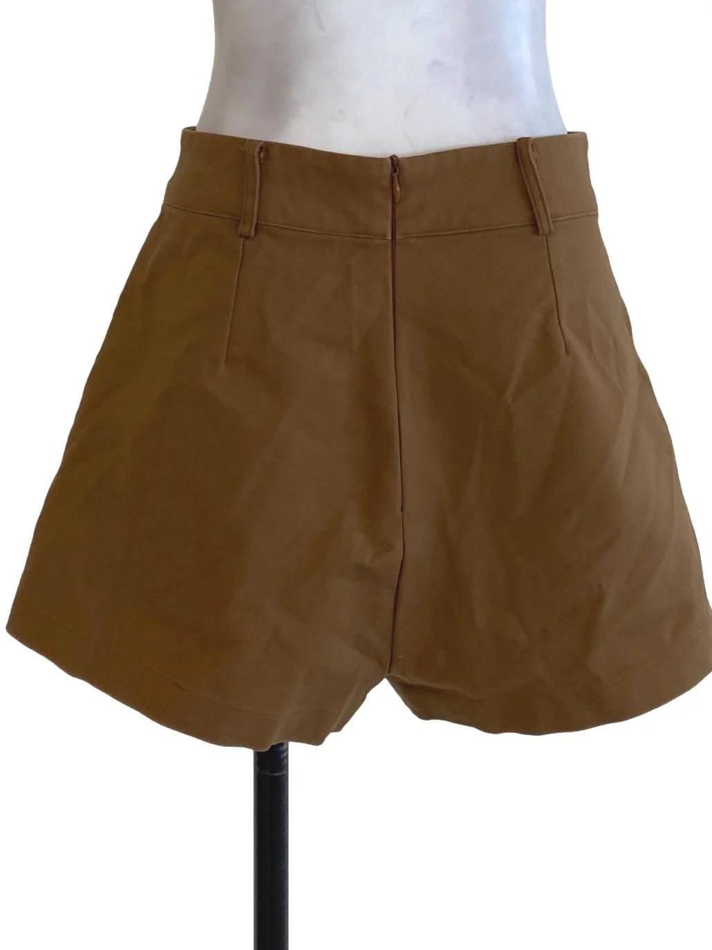 Brown Plain Shorts YHF - Image 2