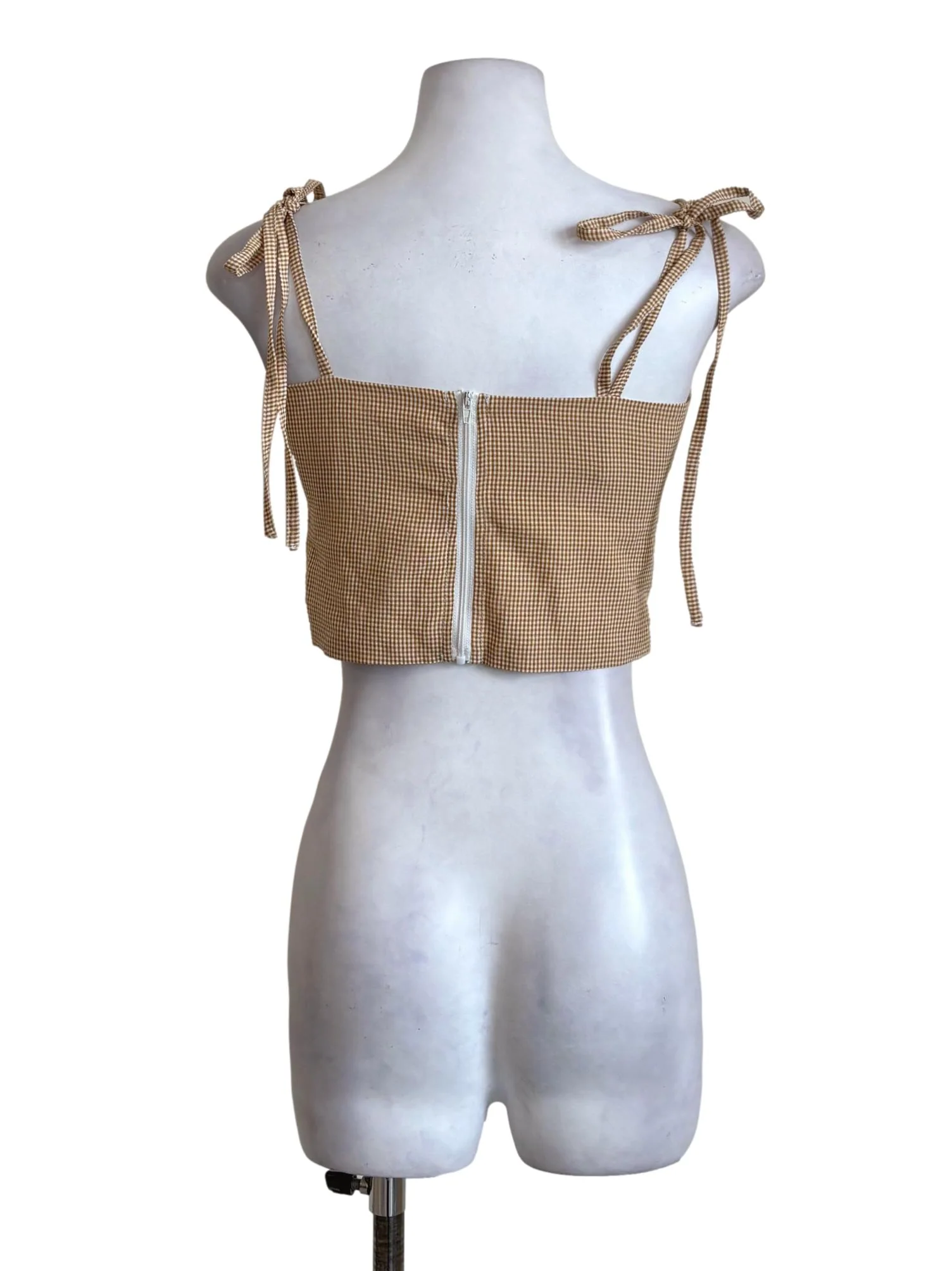 Butterscotch Gingham Top - Image 2