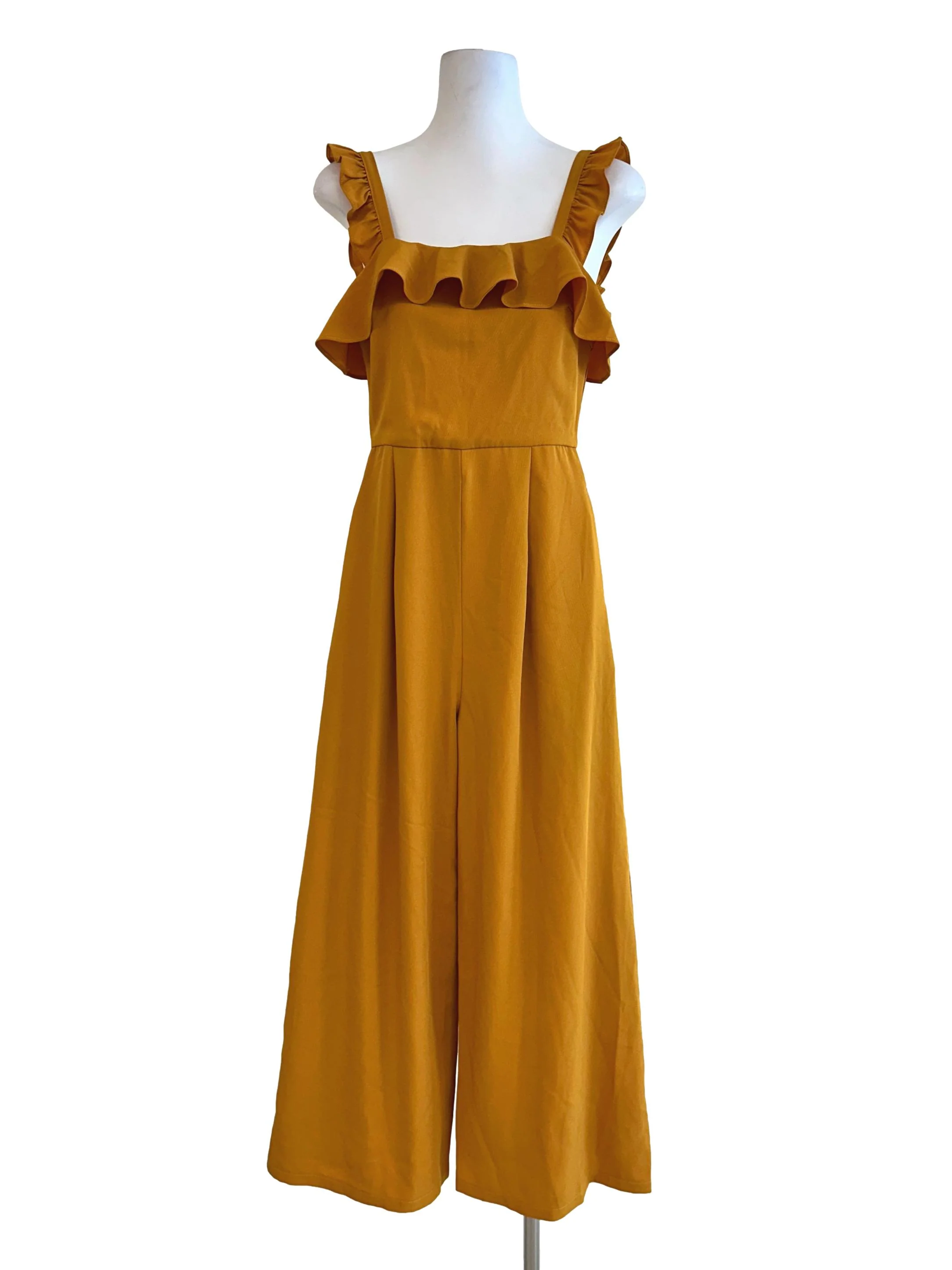 Butterscotch Yellow Sleeveless Jumpsuit