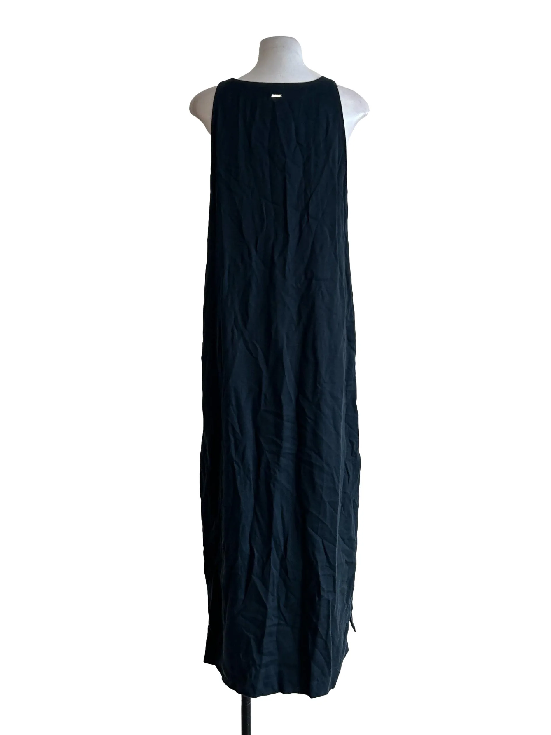 Capri Sleeveless V-Neck Maxi Dress In Licorice CSN - Image 3