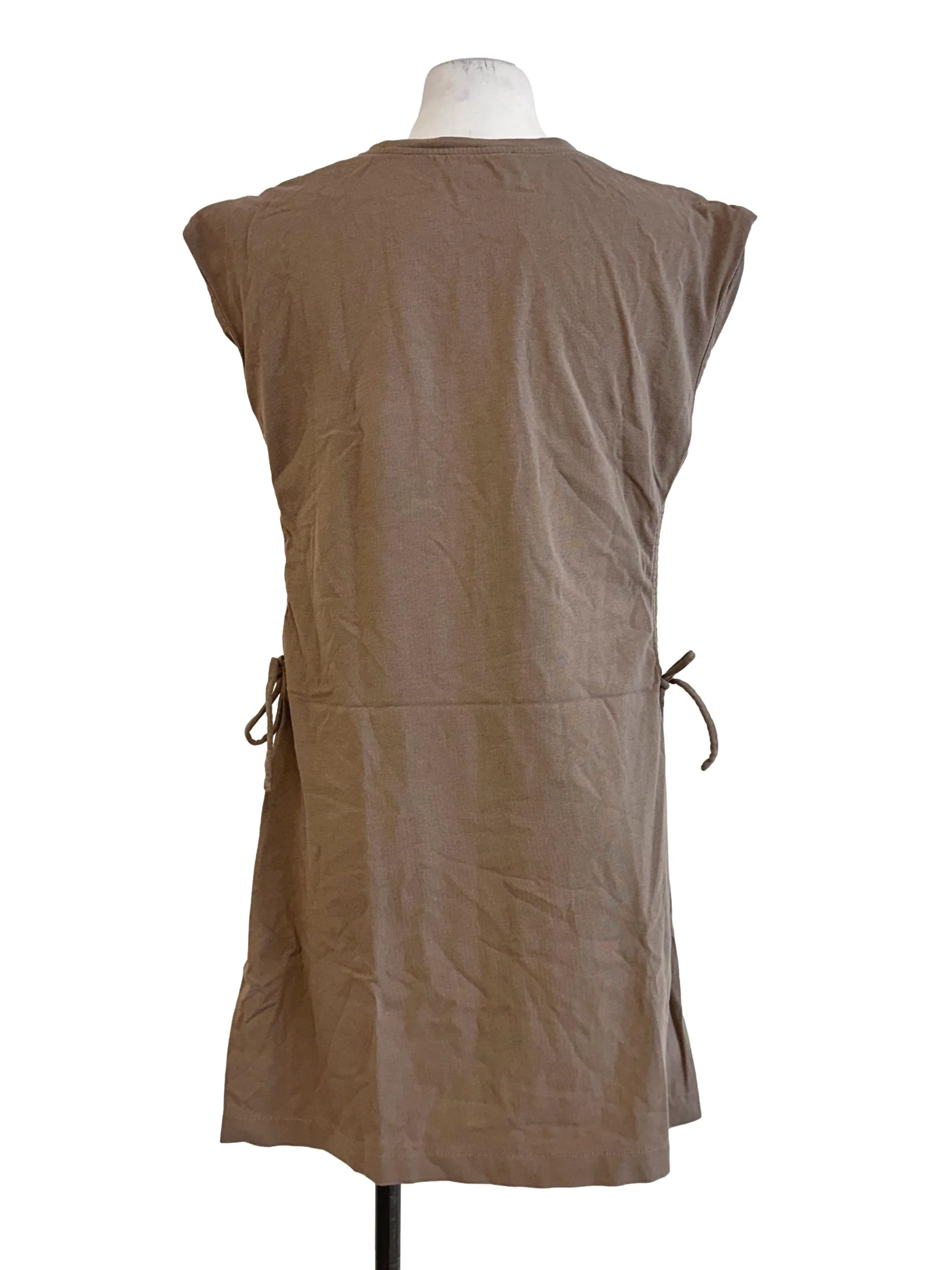 Cedar Brown Round Neck Dress LB - Image 2