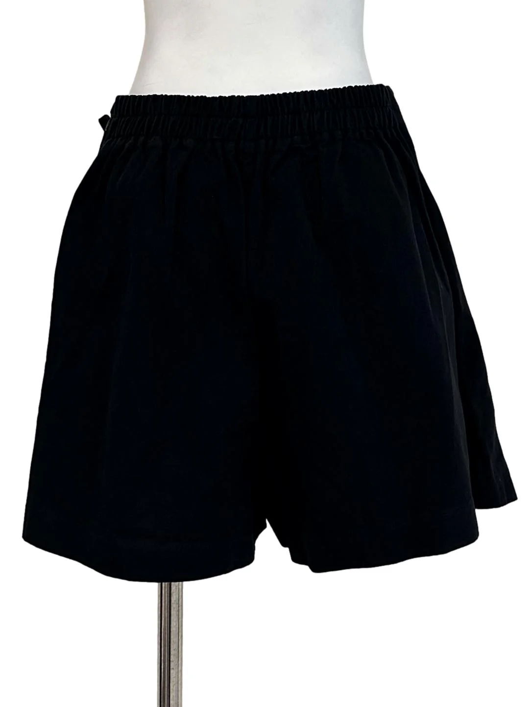 Charcoal Black Wrap Skort - Image 2