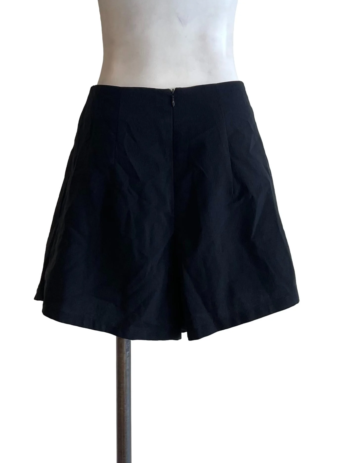 Charcoal Textured Skorts - Image 2