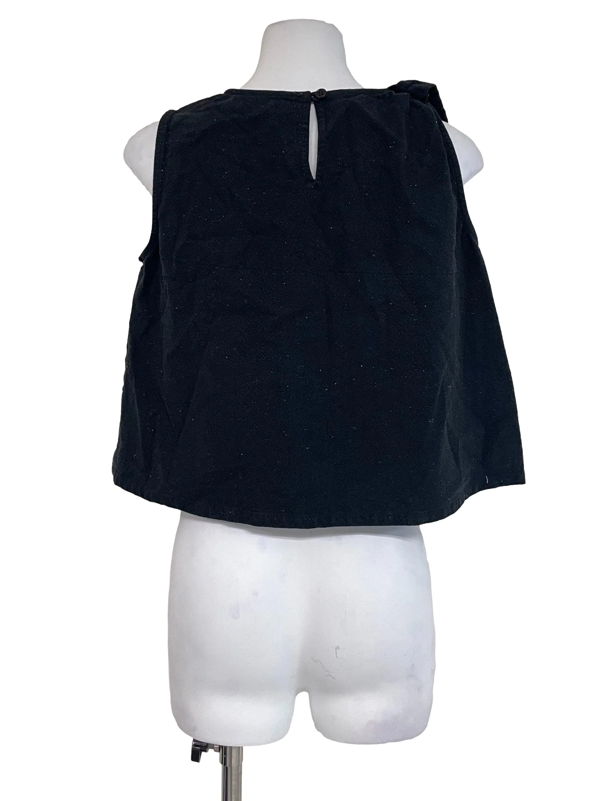 Charcoal Tie Bow Tent Top - Image 2