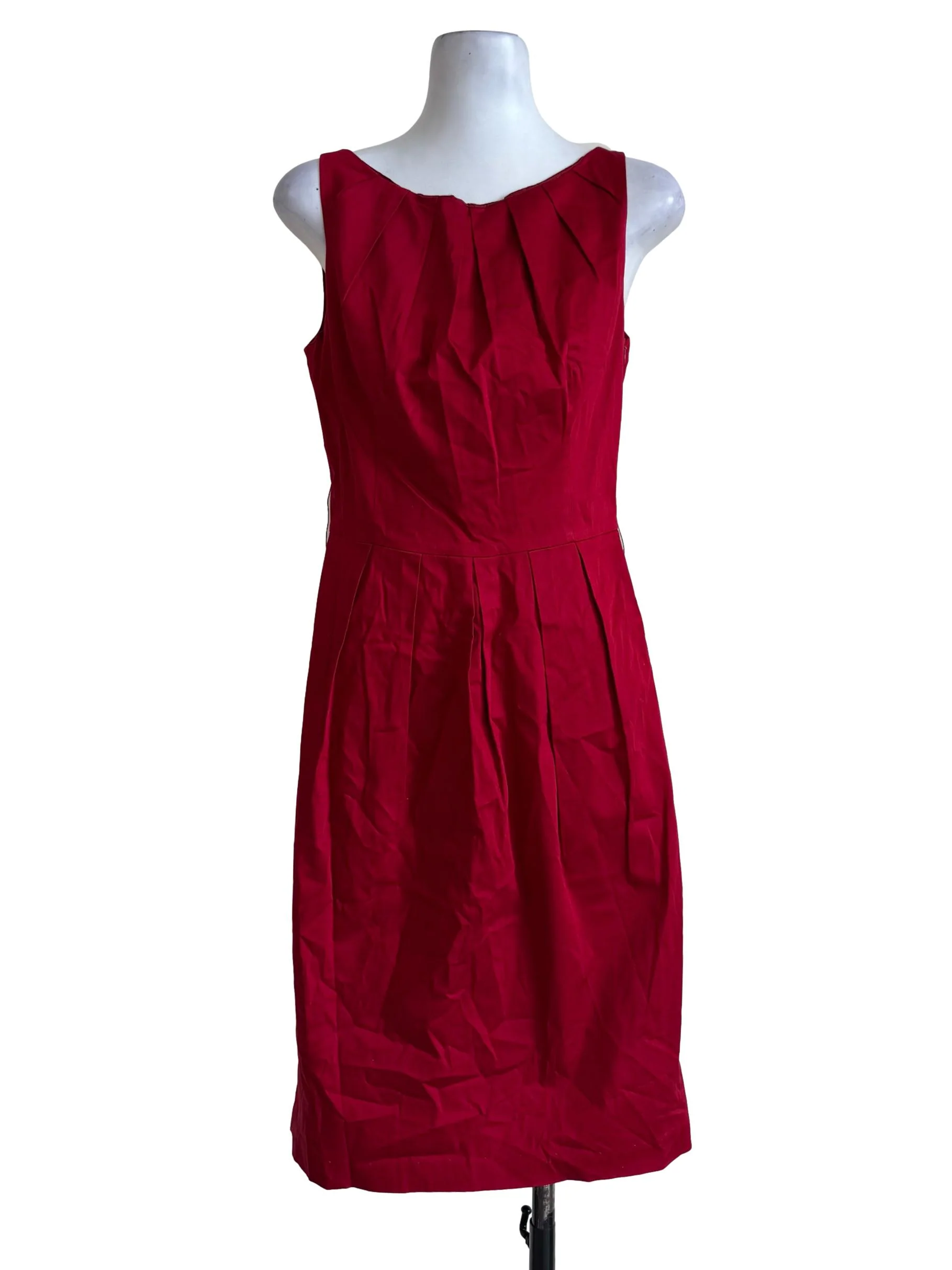 Cherry Red Shift Dress