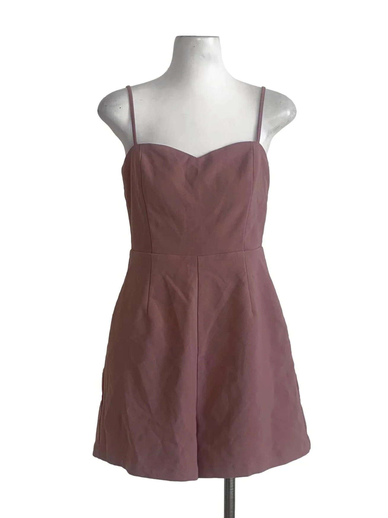 Clay Orange Romper