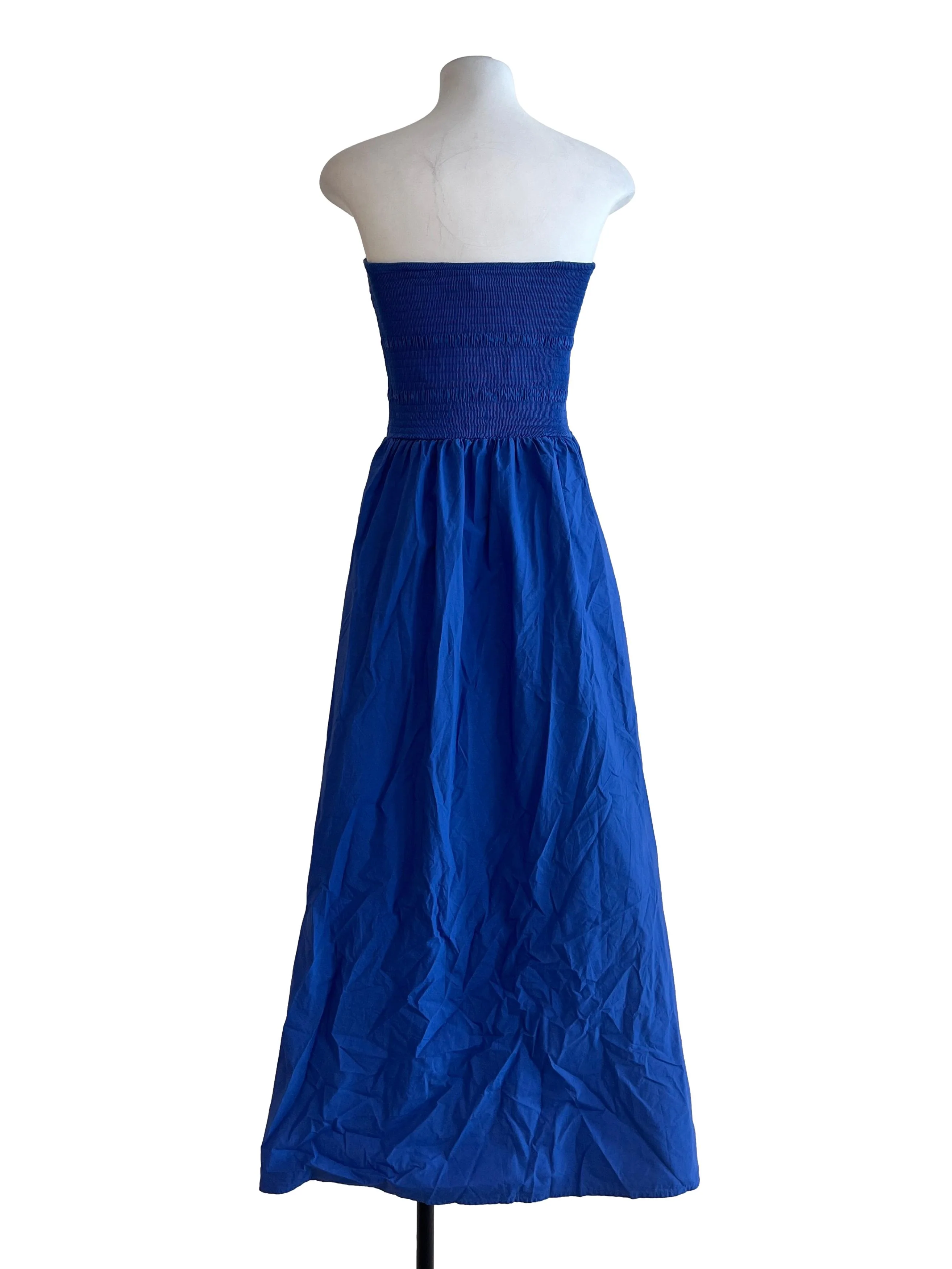 Cobalt Blue Tube Dress - Image 2
