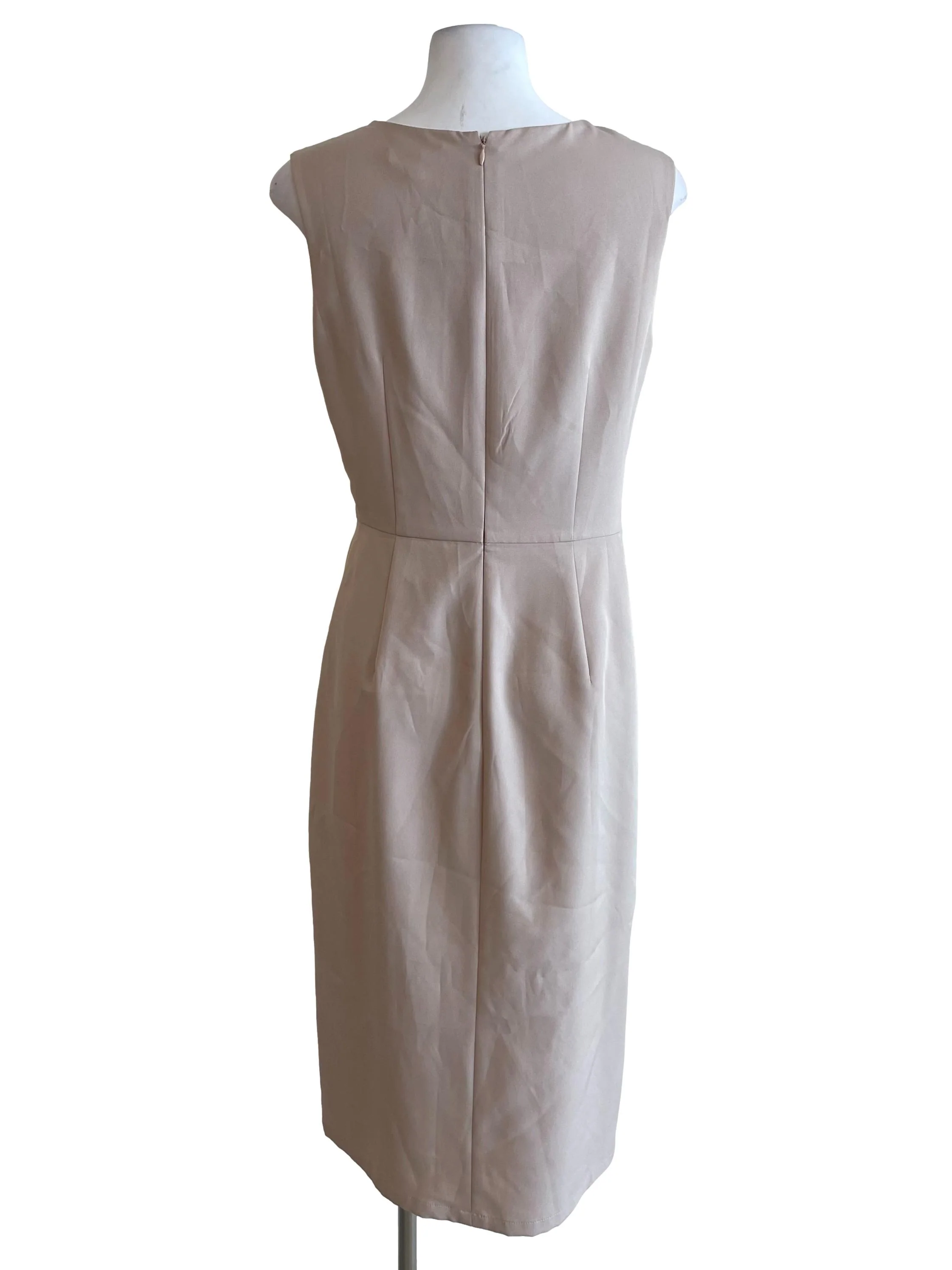 Coconut Draped Slip Dress - Image 2