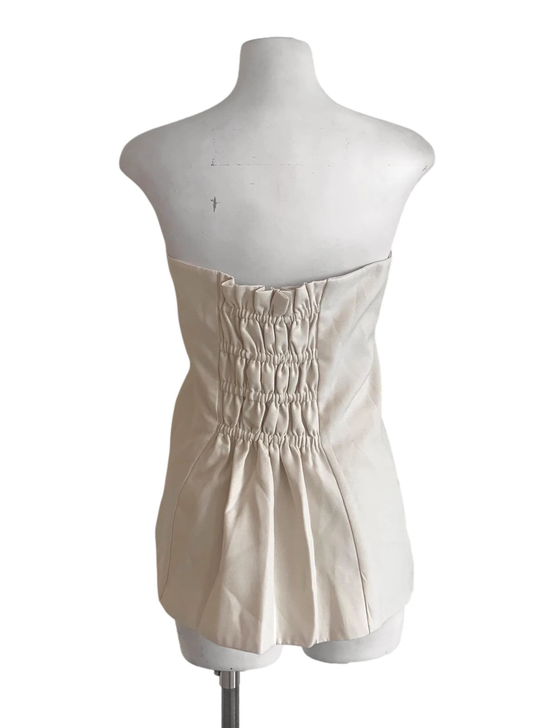 Coconut White Sleeveless Top - Image 2