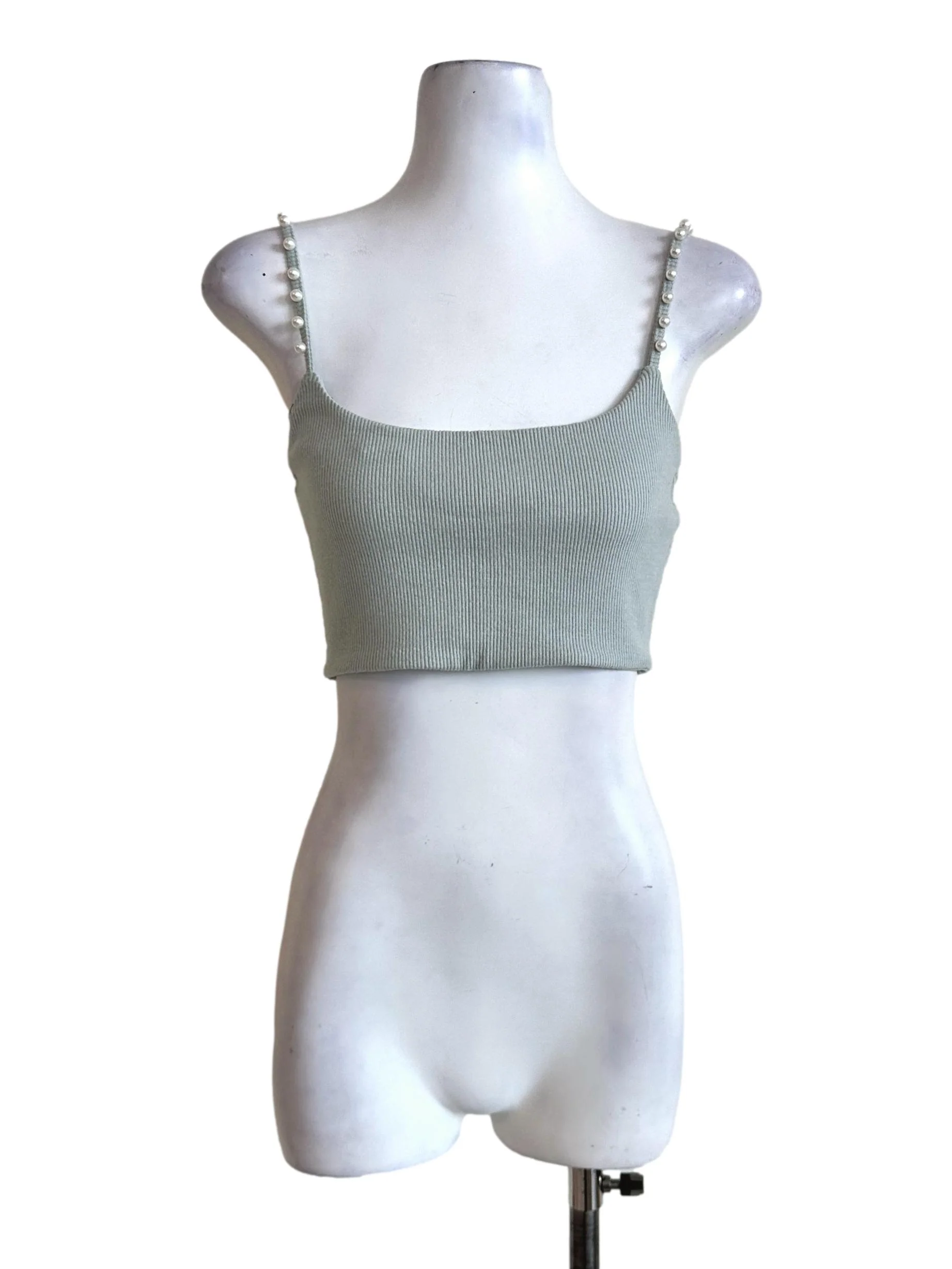 Coin Grey Sleeveless Top
