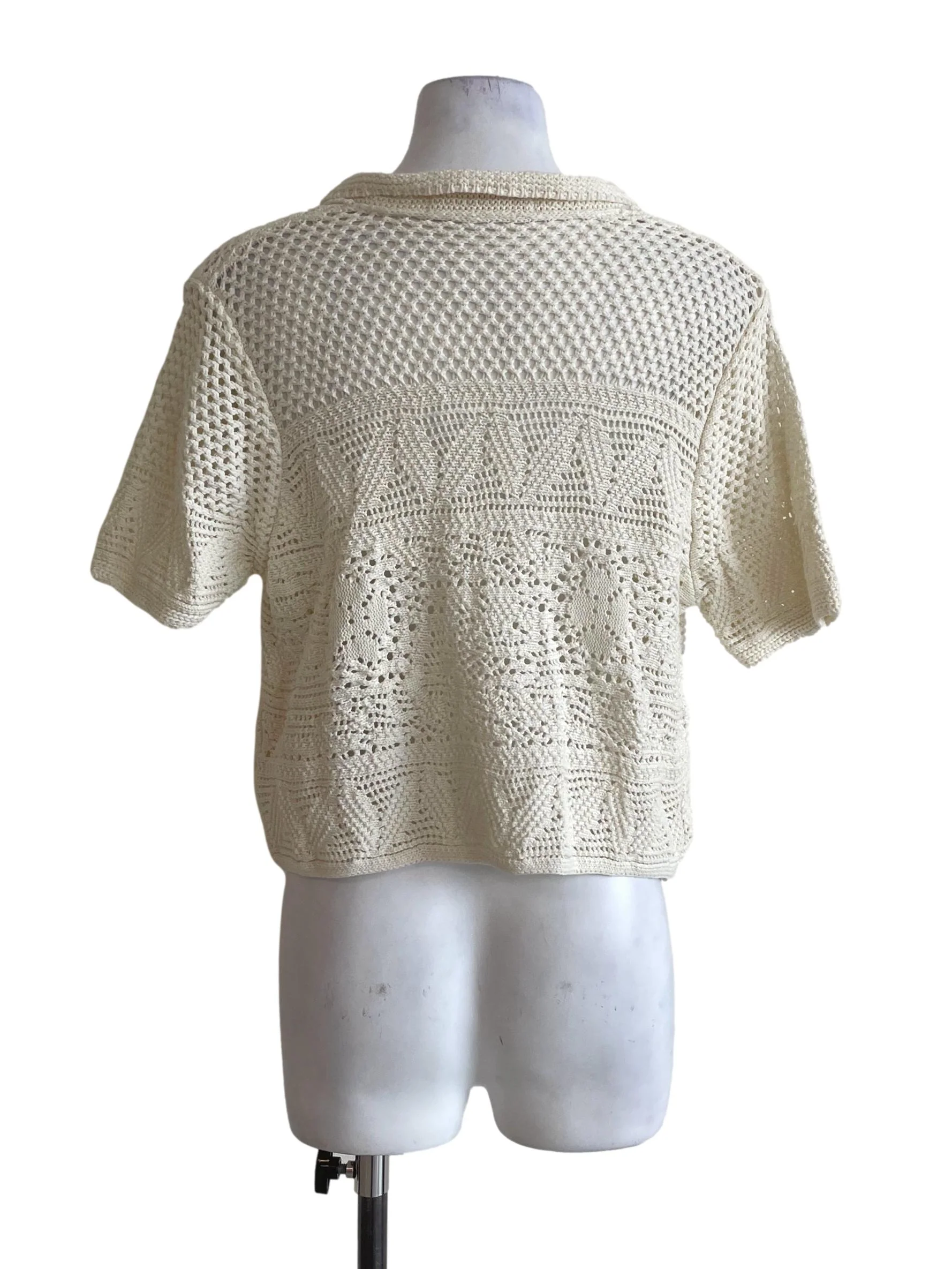 Cream Knitted Top - Image 2