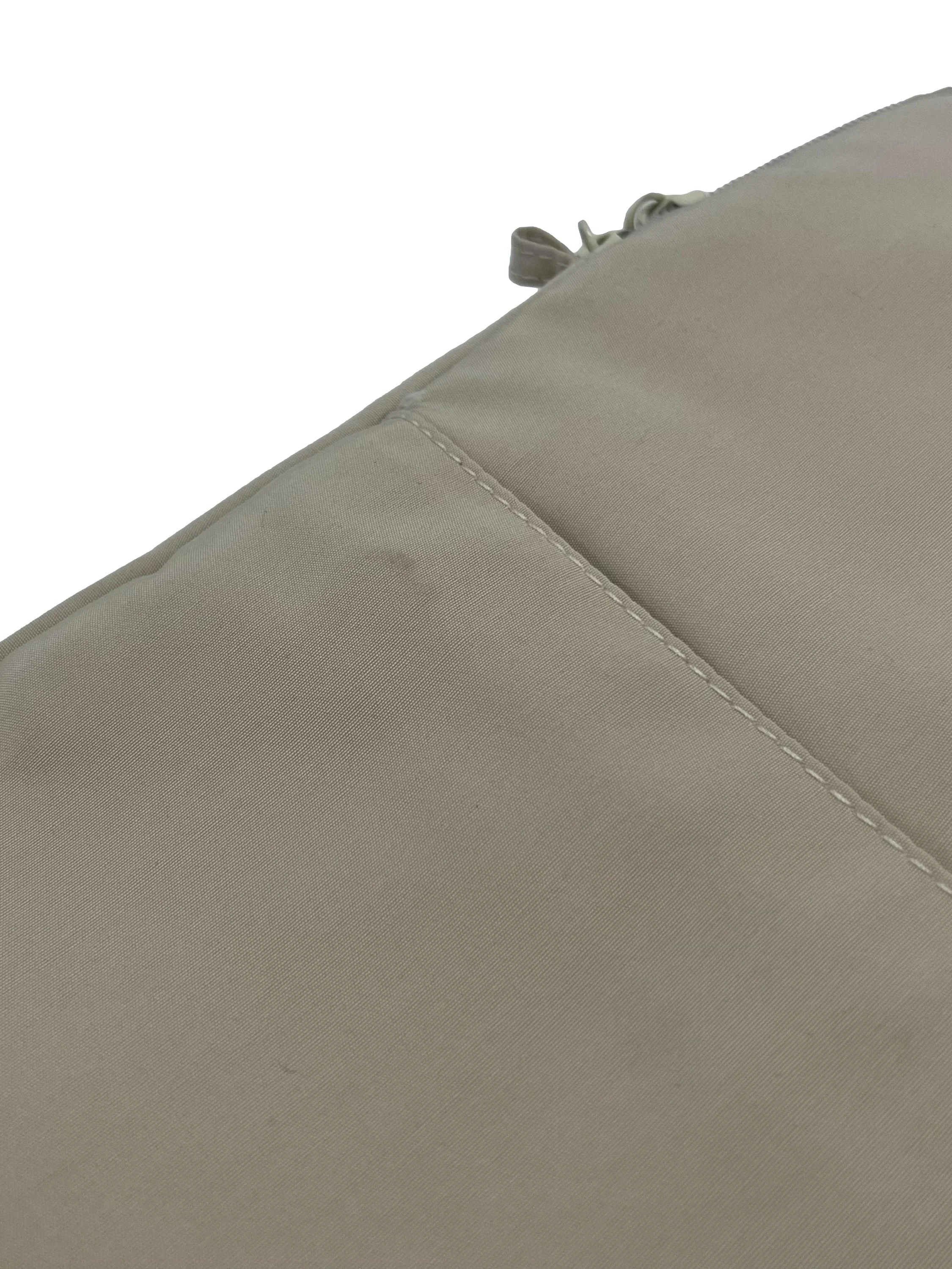 Cream Utility Laptop Bag - Image 3