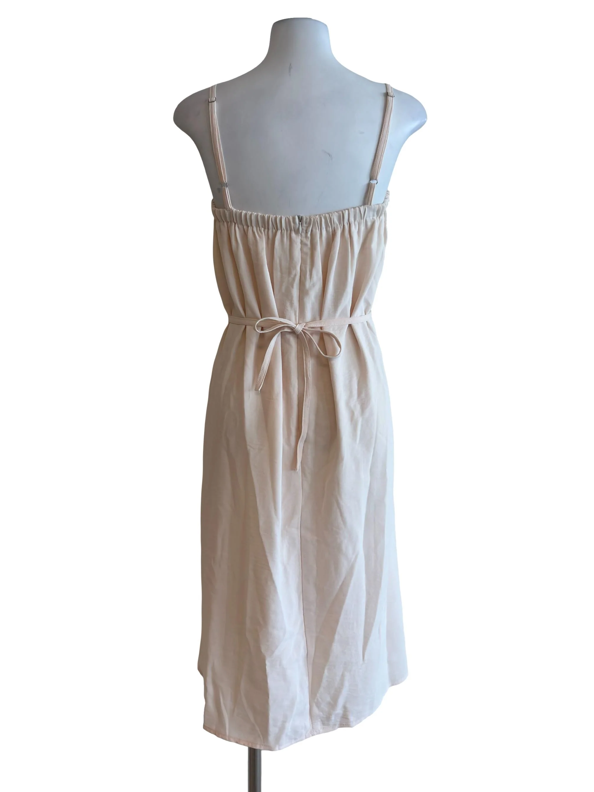 Cream White Slip Dress - Image 2