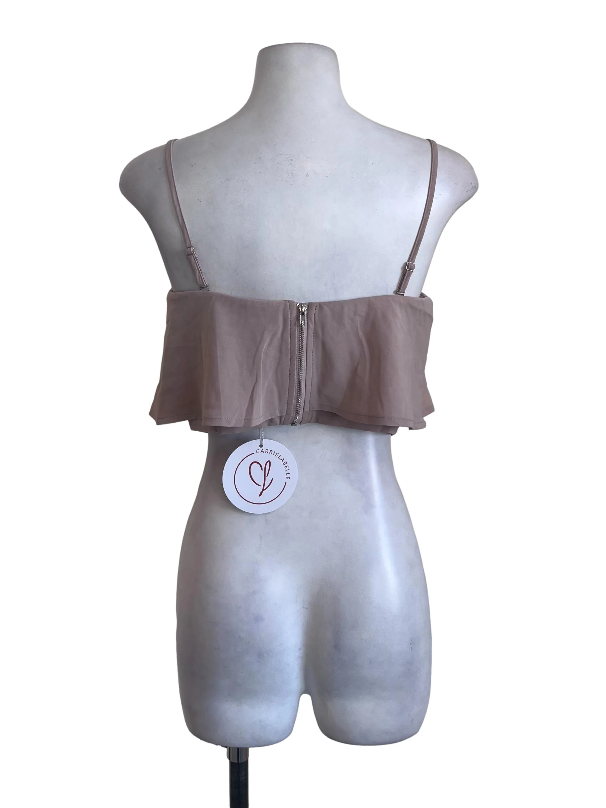 Crepe Pink Tank Top - Image 2