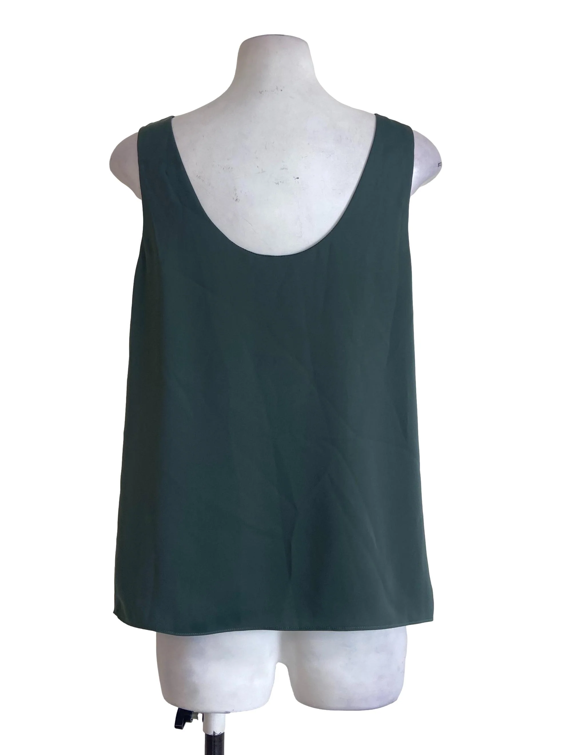 Crocodile Green Sleeveless Top LB - Image 2