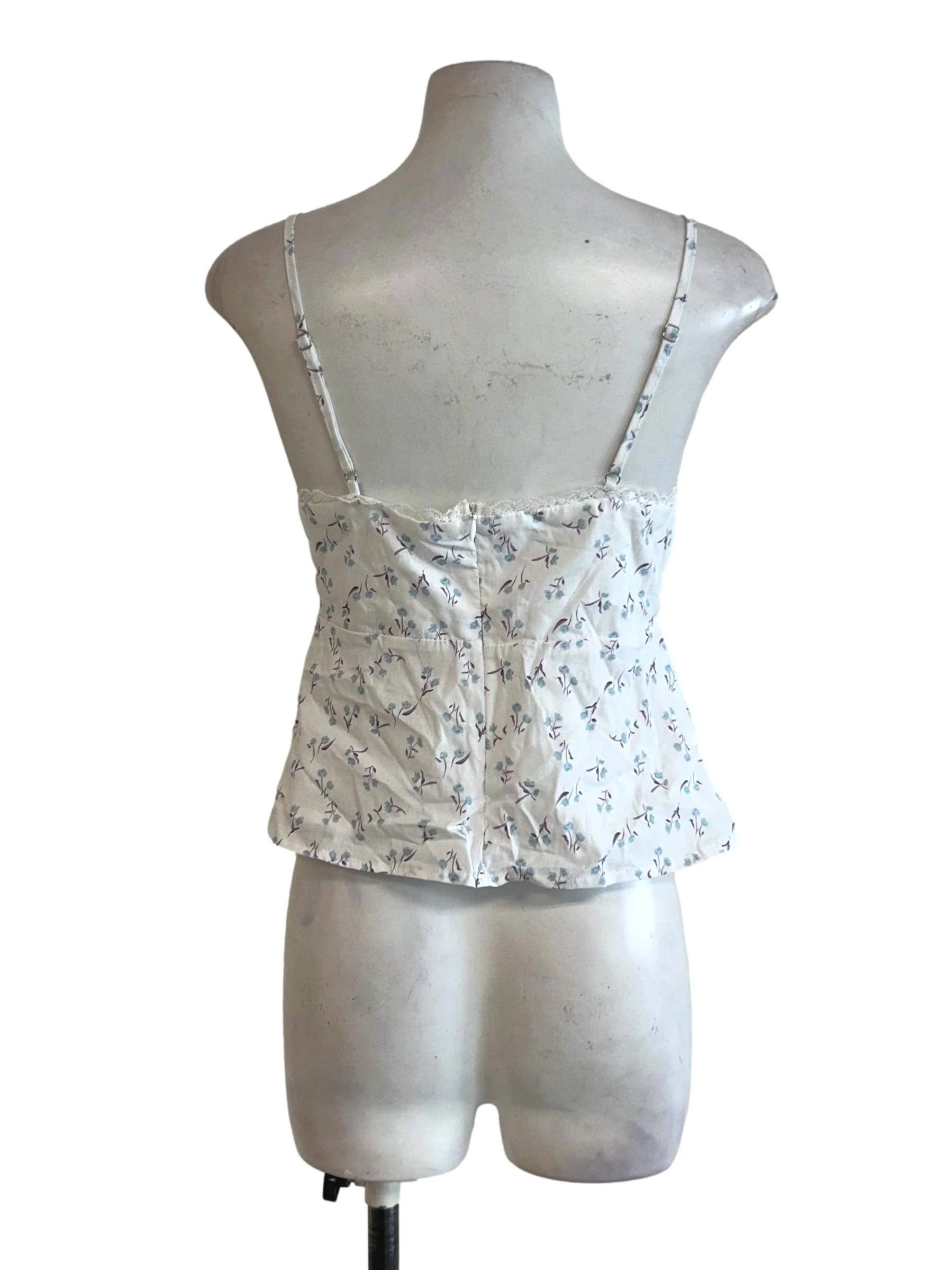 Daisy White Floral Cami Top TTR - Image 2