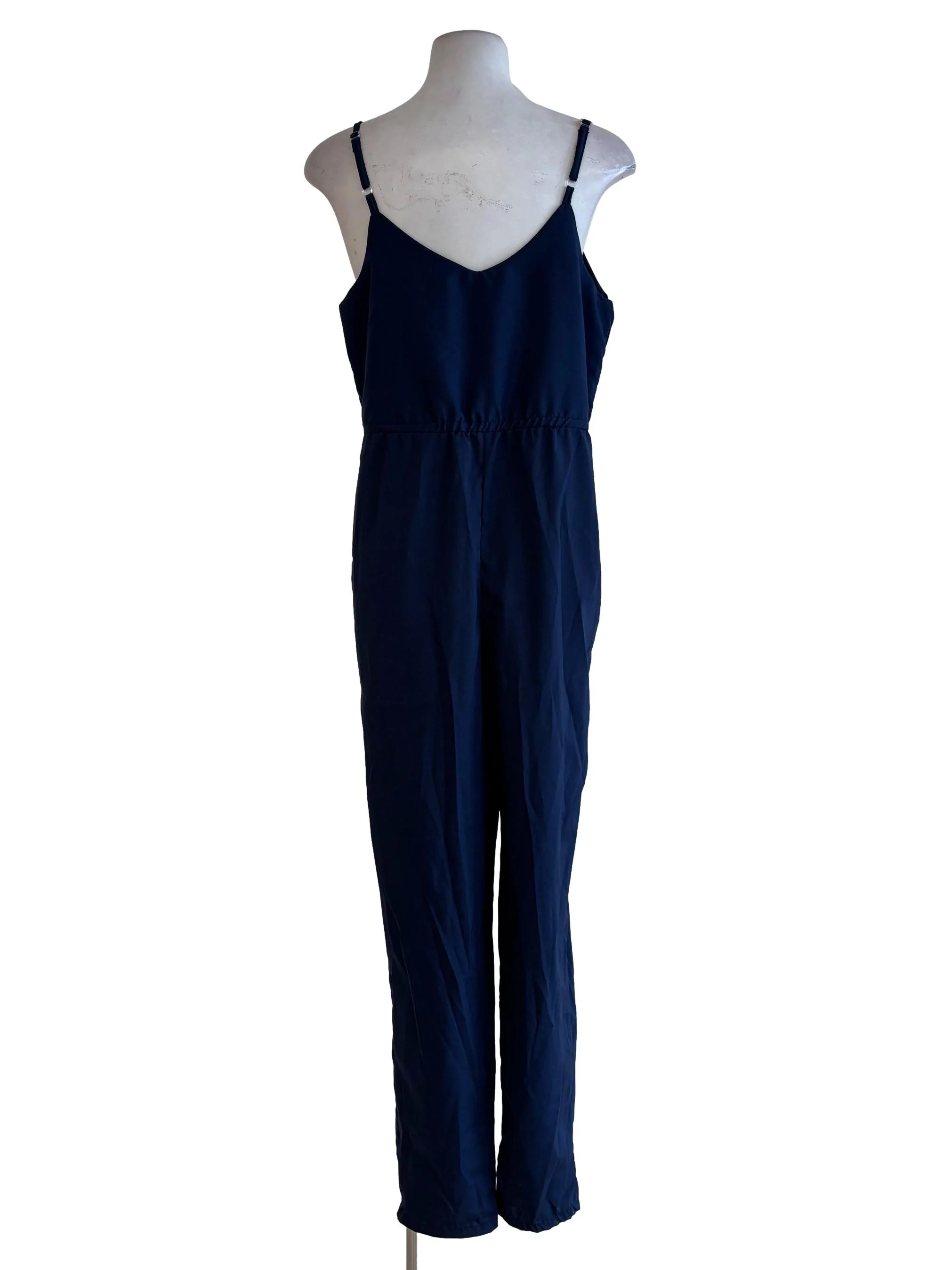 Dark Blue Camisole Jumpsuit - Image 2