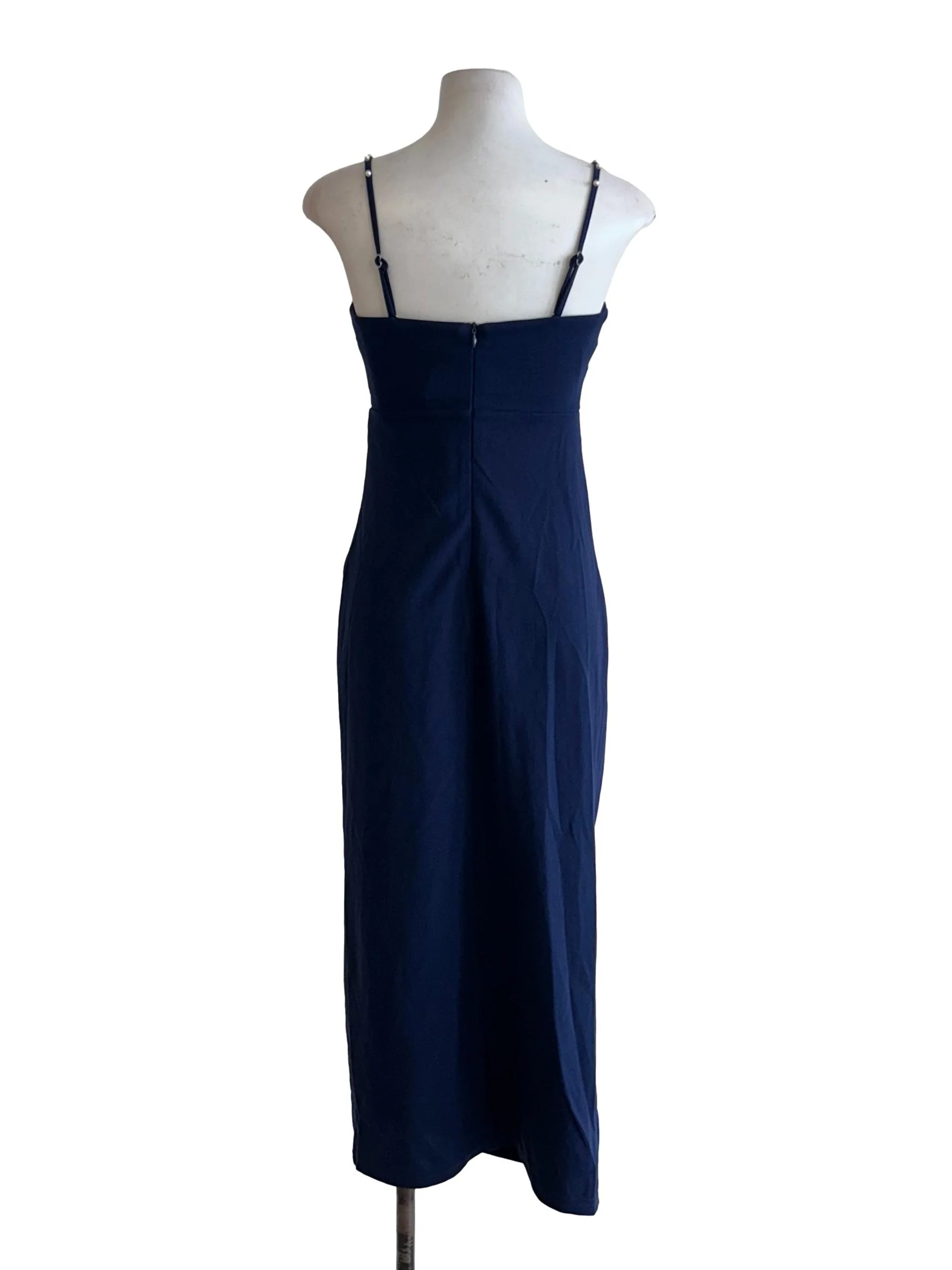 Dark Blue Slip Dress - Image 2