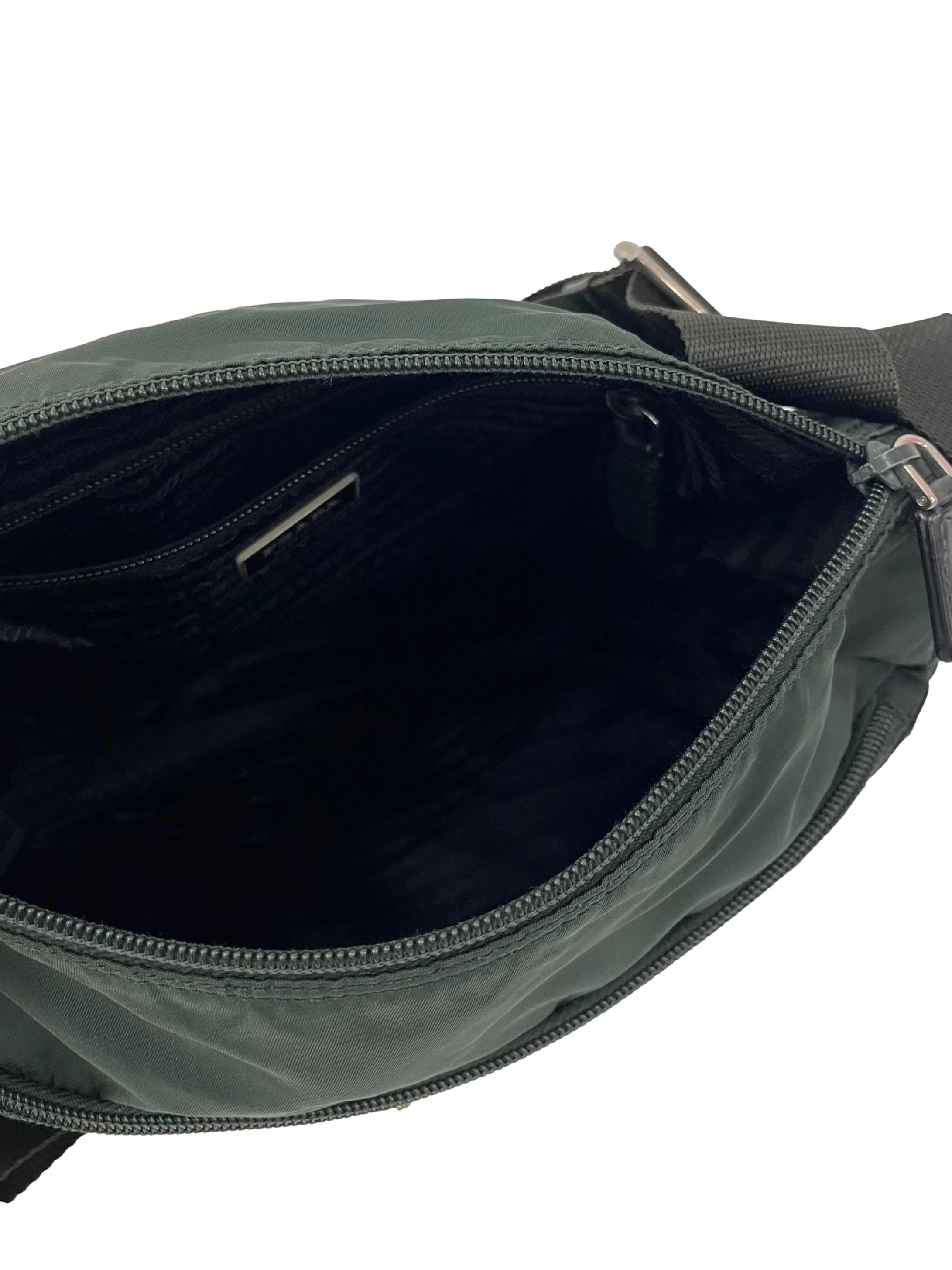 Dark Green Nylon Messenger Shoulder Bag CSN - Image 7