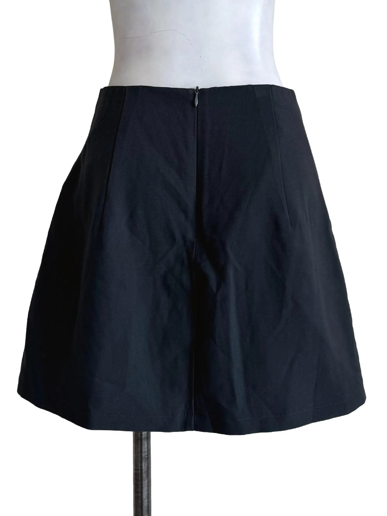 Dark Grey Mini Skirt - Image 2