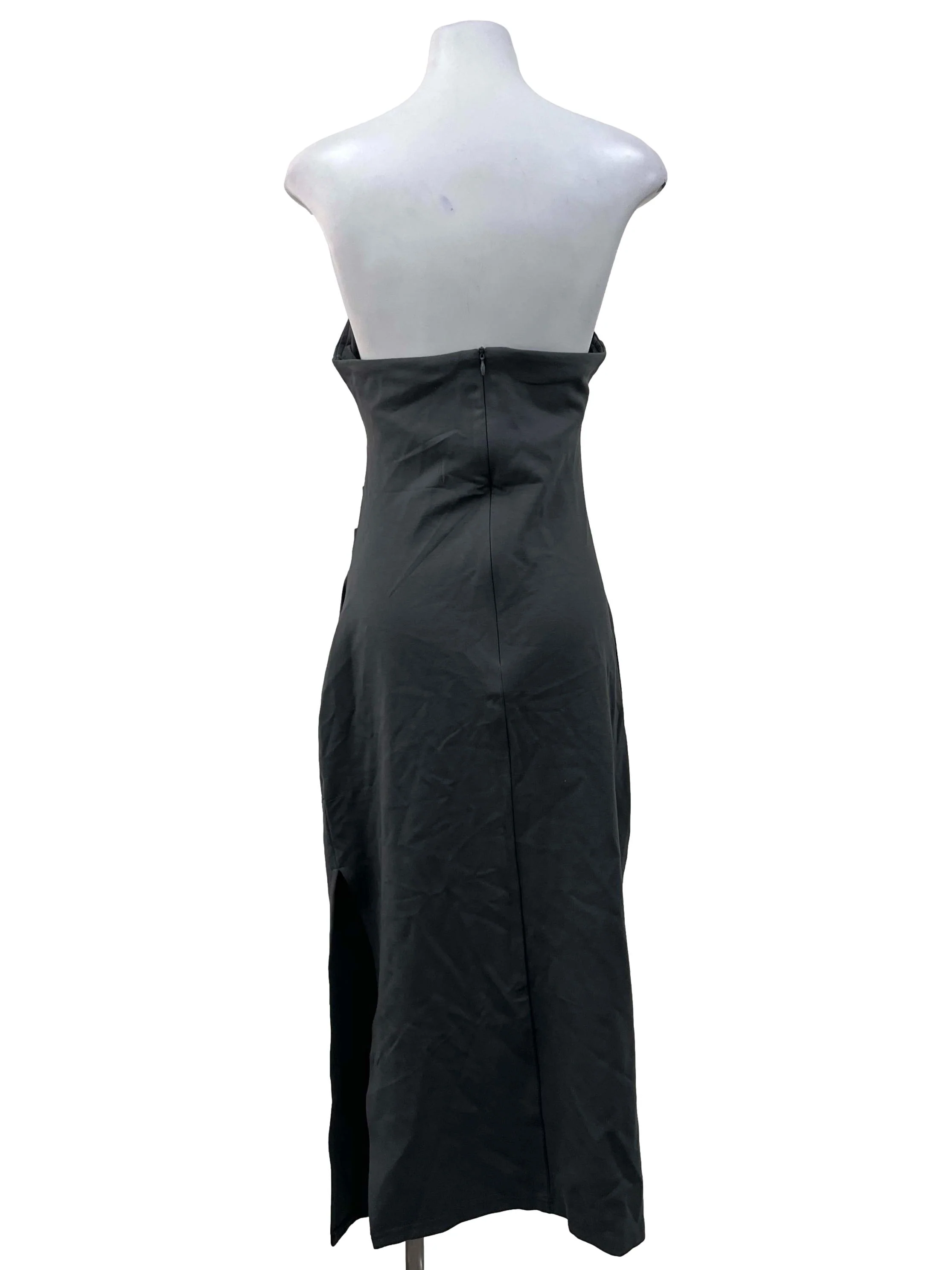 Dark Sage Tube Dress - Image 2
