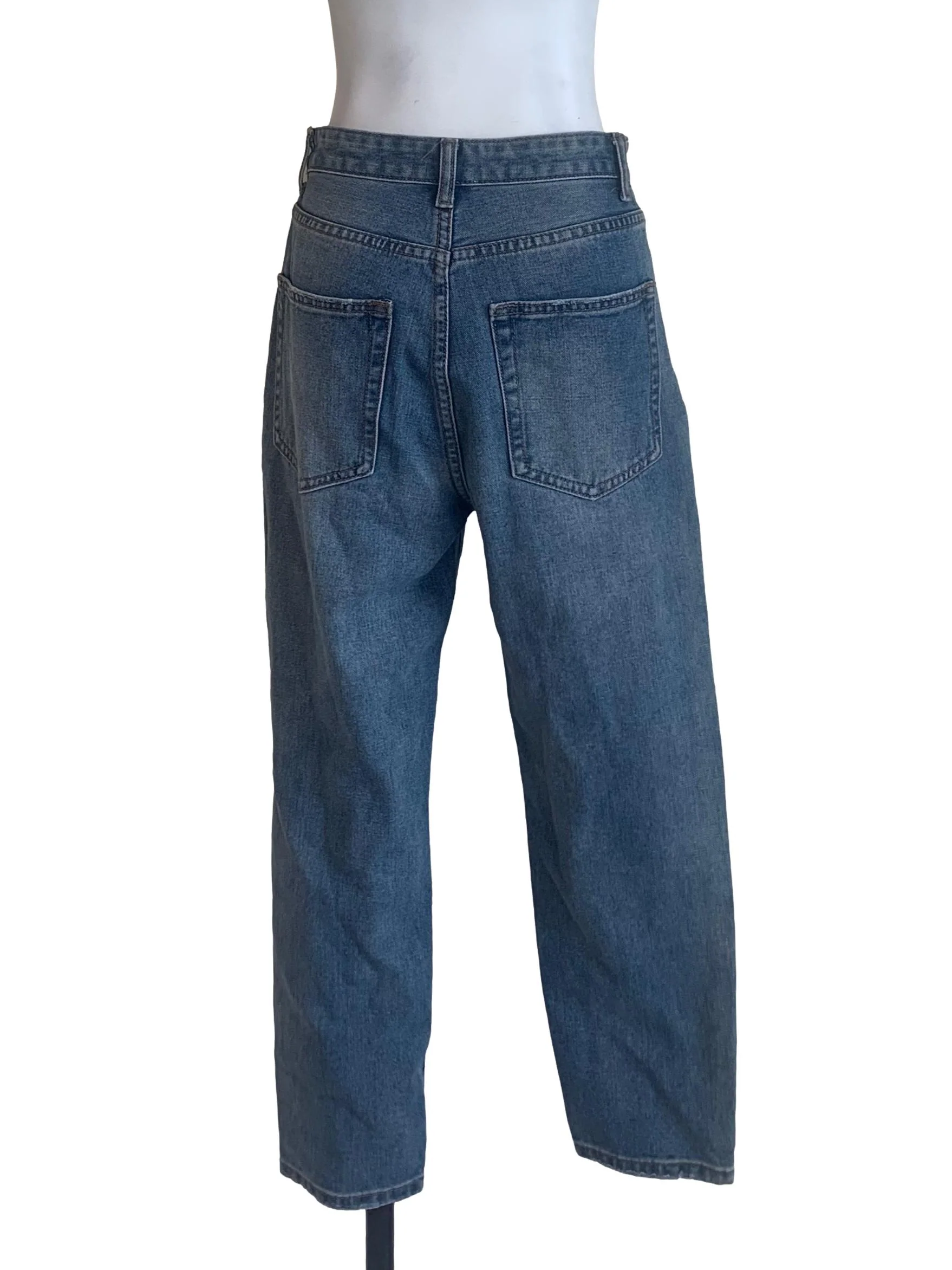 Denim Blue Regular Fit Jeans - Image 2