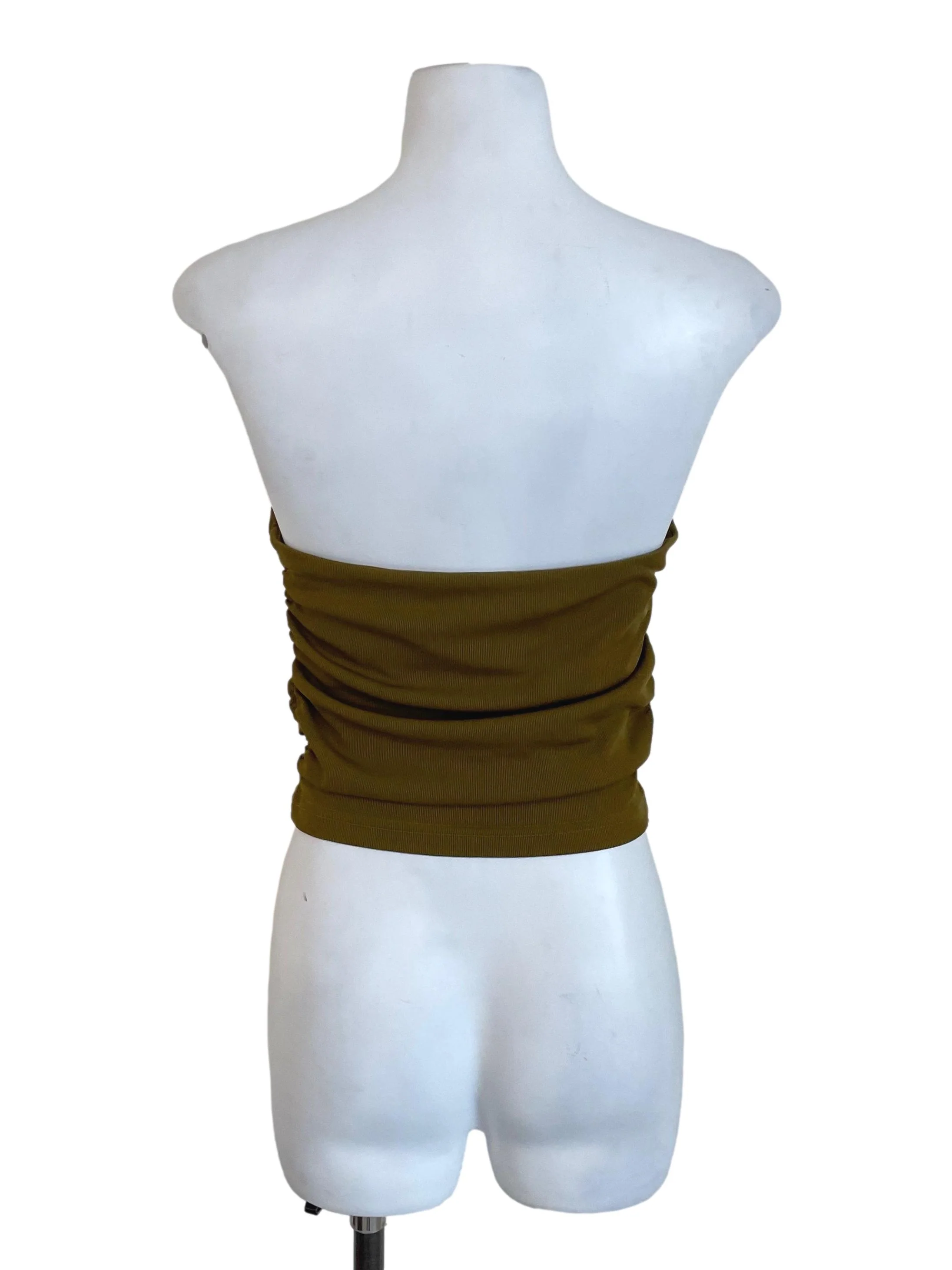 Dijon Strapless Draped Top - Image 2