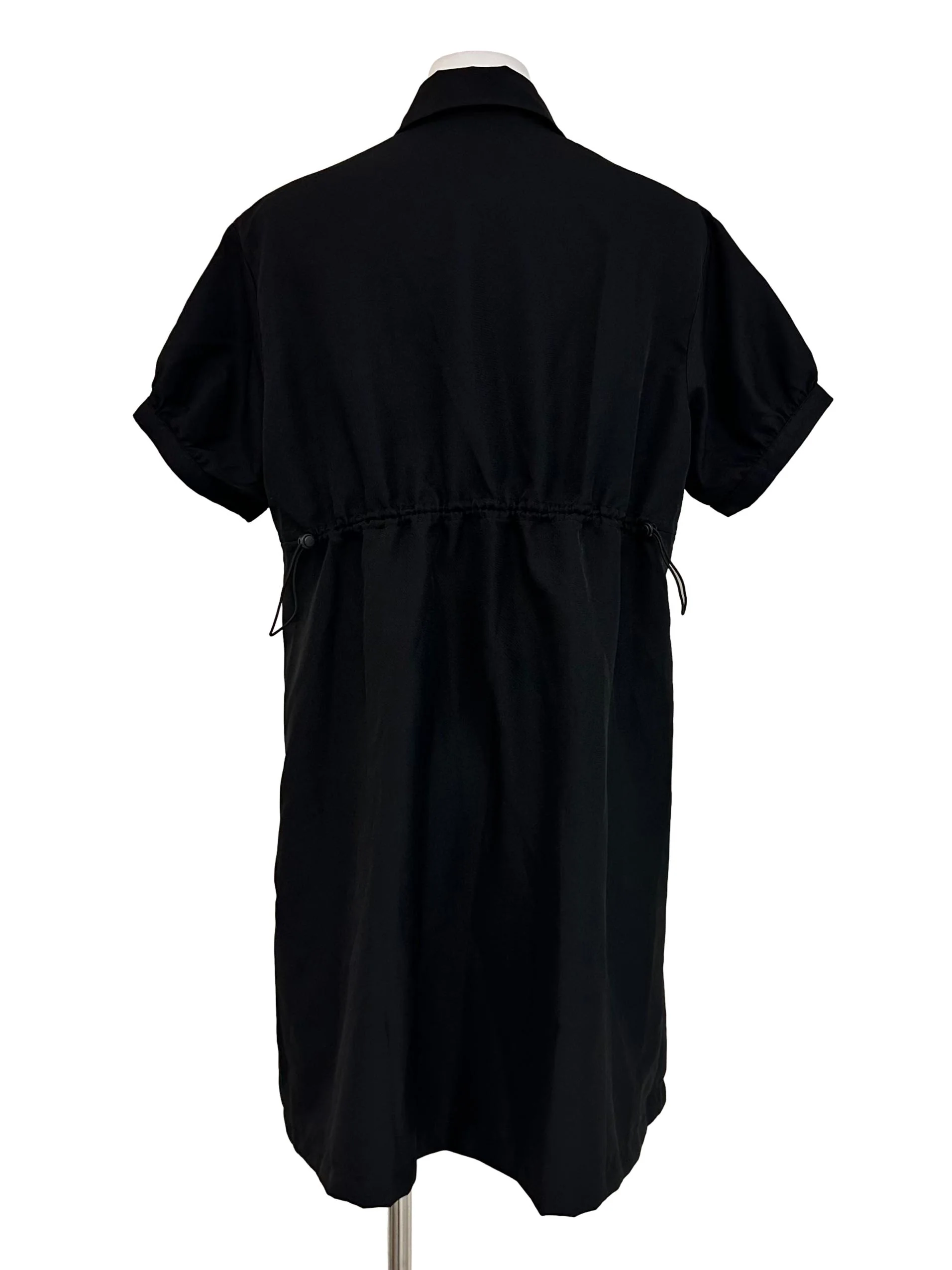 Ebony Black Collar Dress - Image 2