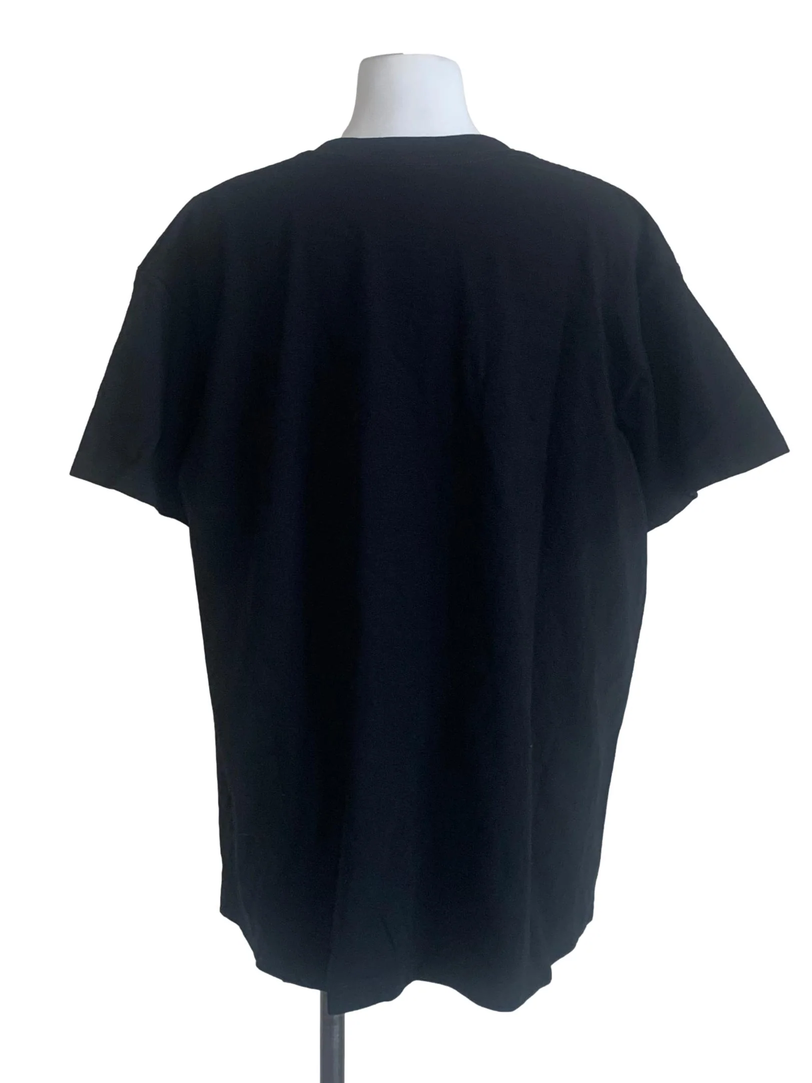 Ebony Black Round Neck Top - Image 2