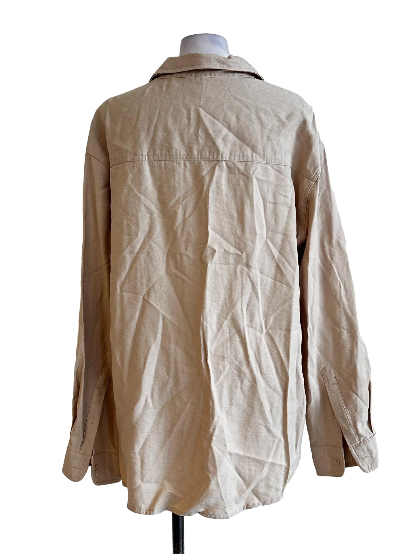 Egg Nog Beige Blouses - Image 2