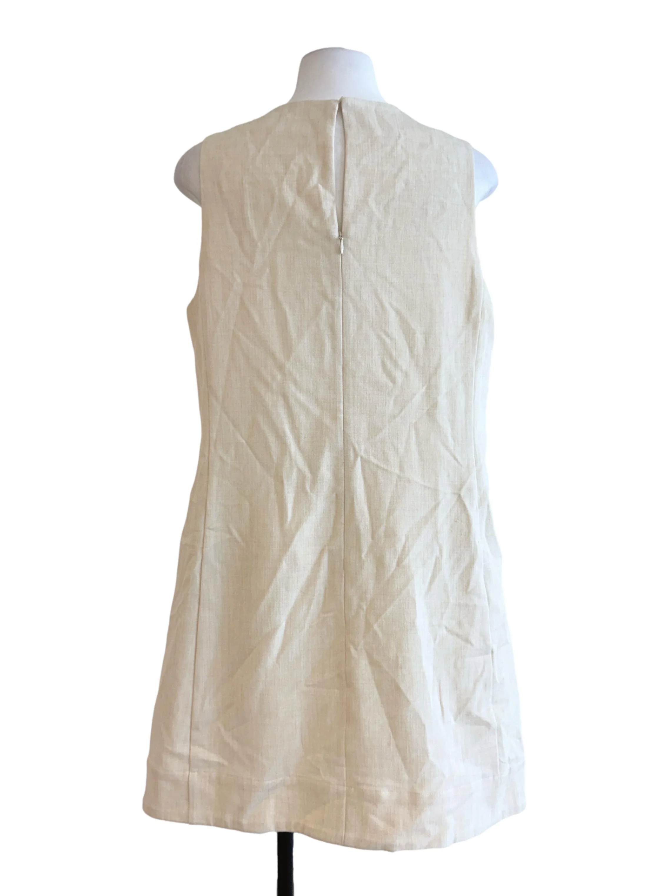 Egg Shell Shift Dress LB - Image 2